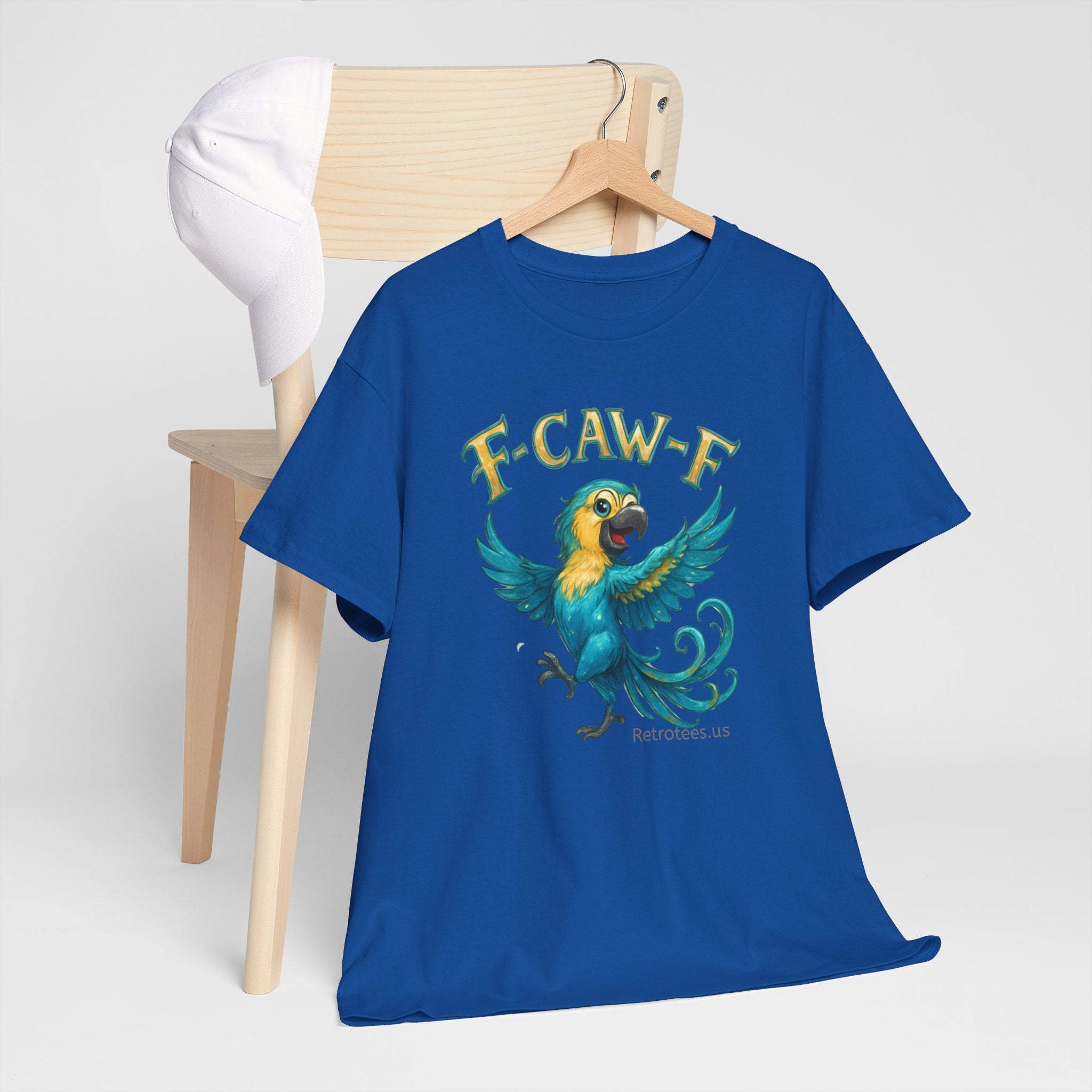 Parrot 'F-CAW-F' Graphic Tee