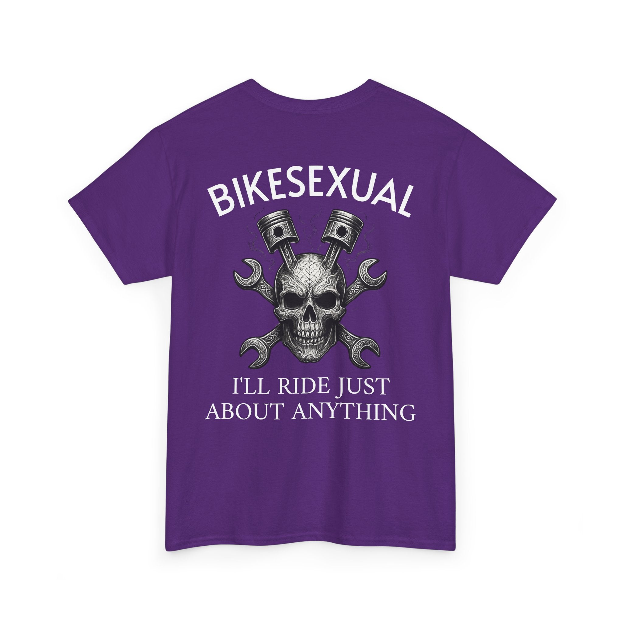 Bikesexual Skull Tee