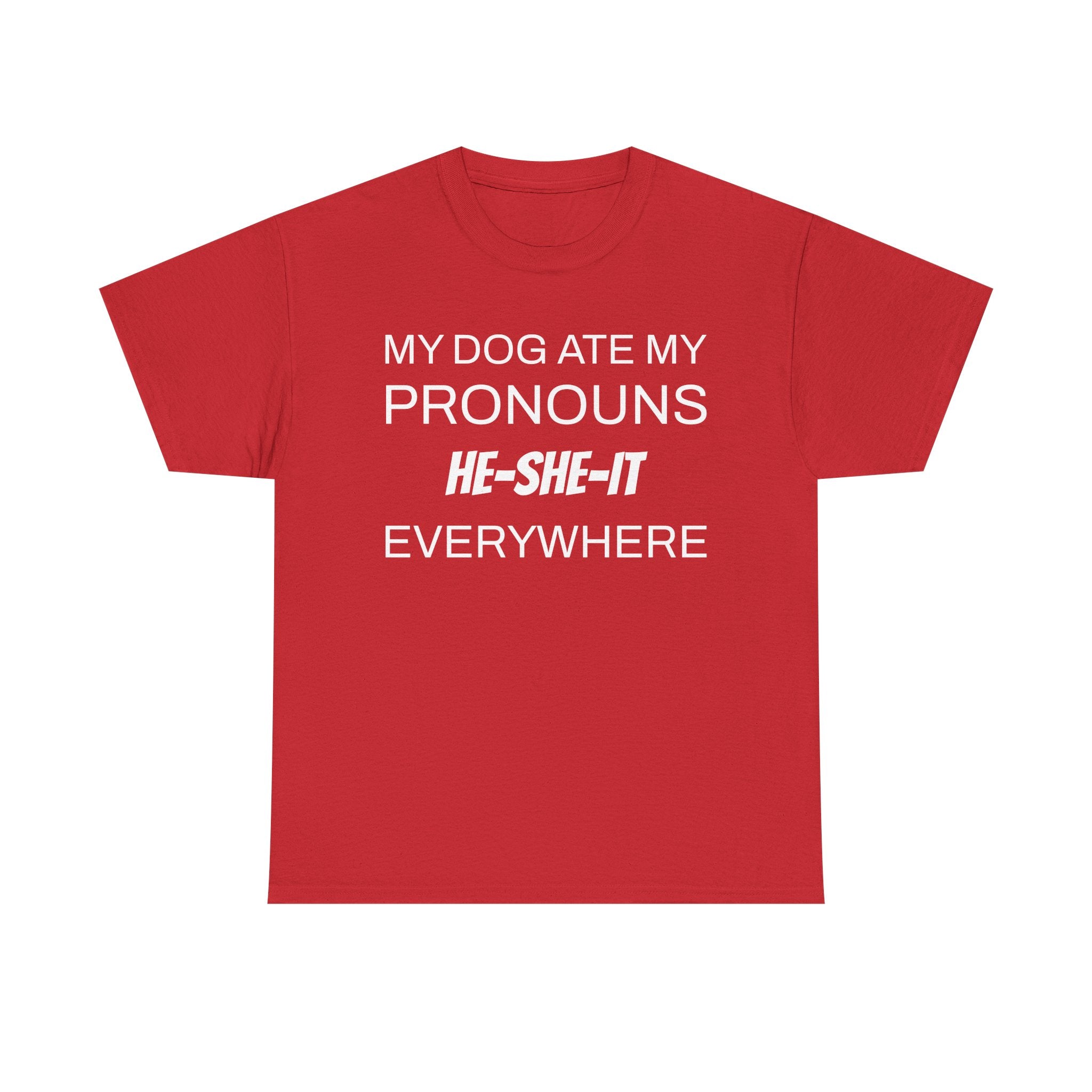 Funny Pronouns T-Shirt, Trendy LGBTQ+ Pride Tee, Casual Wear, Everyday Statement Top
