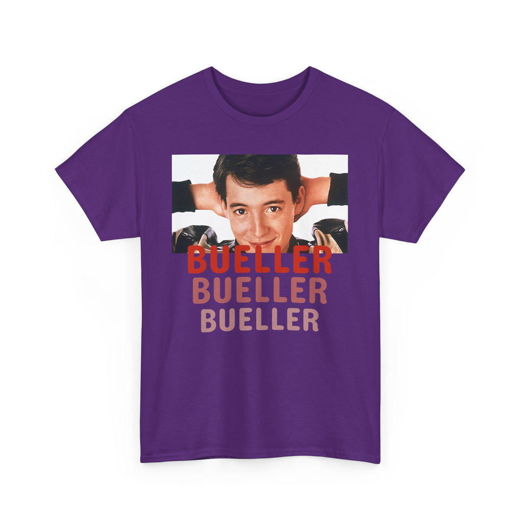 Ferris Bueller's Day Off Tee, Unisex Cotton Tee, Retro Movie Shirt, Fun Casual Wear, Gift for Movie Lovers