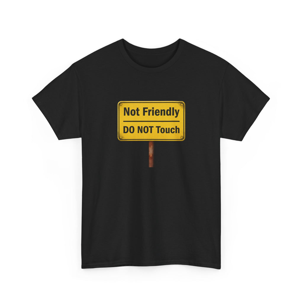 Not Friendly - Heavy Cotton Tee