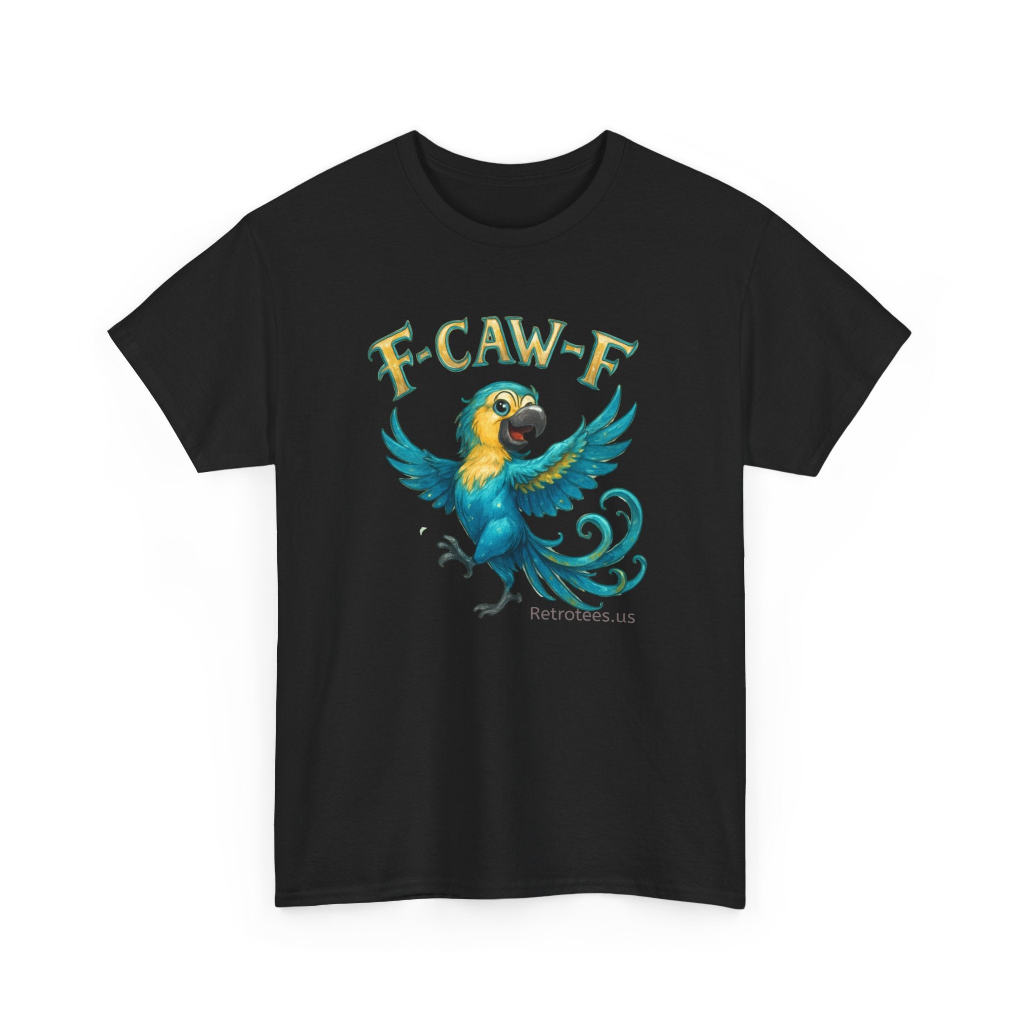 Parrot 'F-CAW-F' Graphic Tee