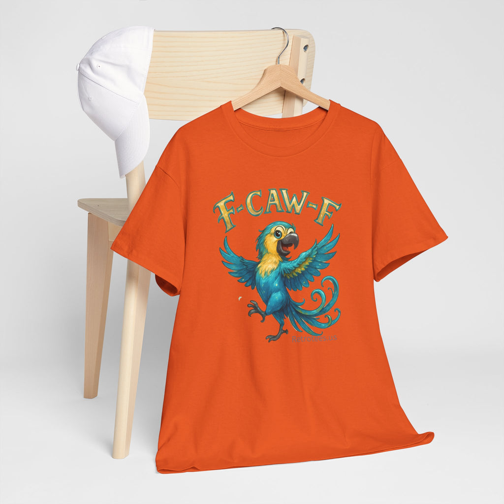 Parrot 'F-CAW-F' Graphic Tee