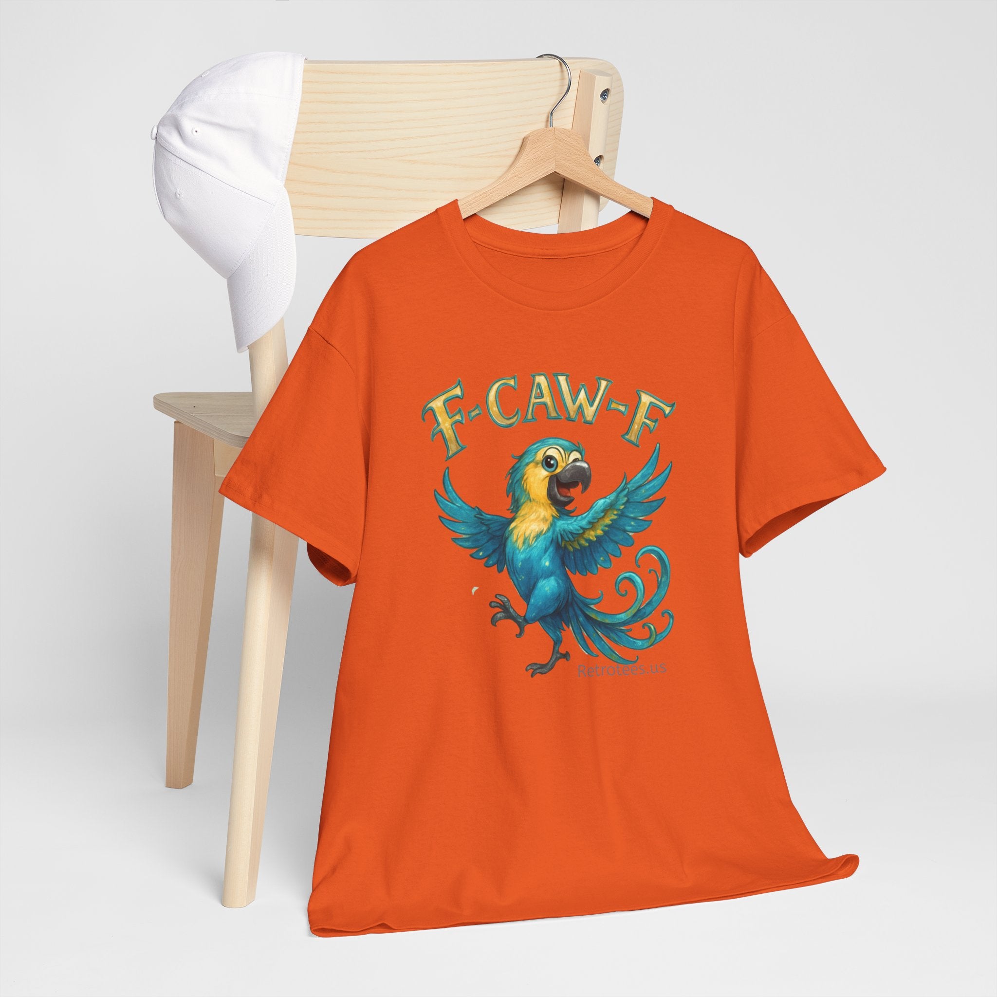 Parrot 'F-CAW-F' Graphic Tee