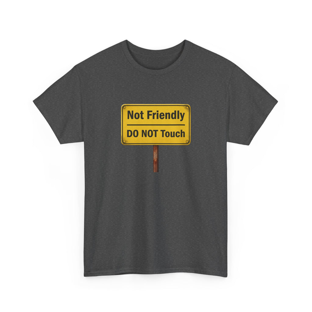 Not Friendly - Heavy Cotton Tee
