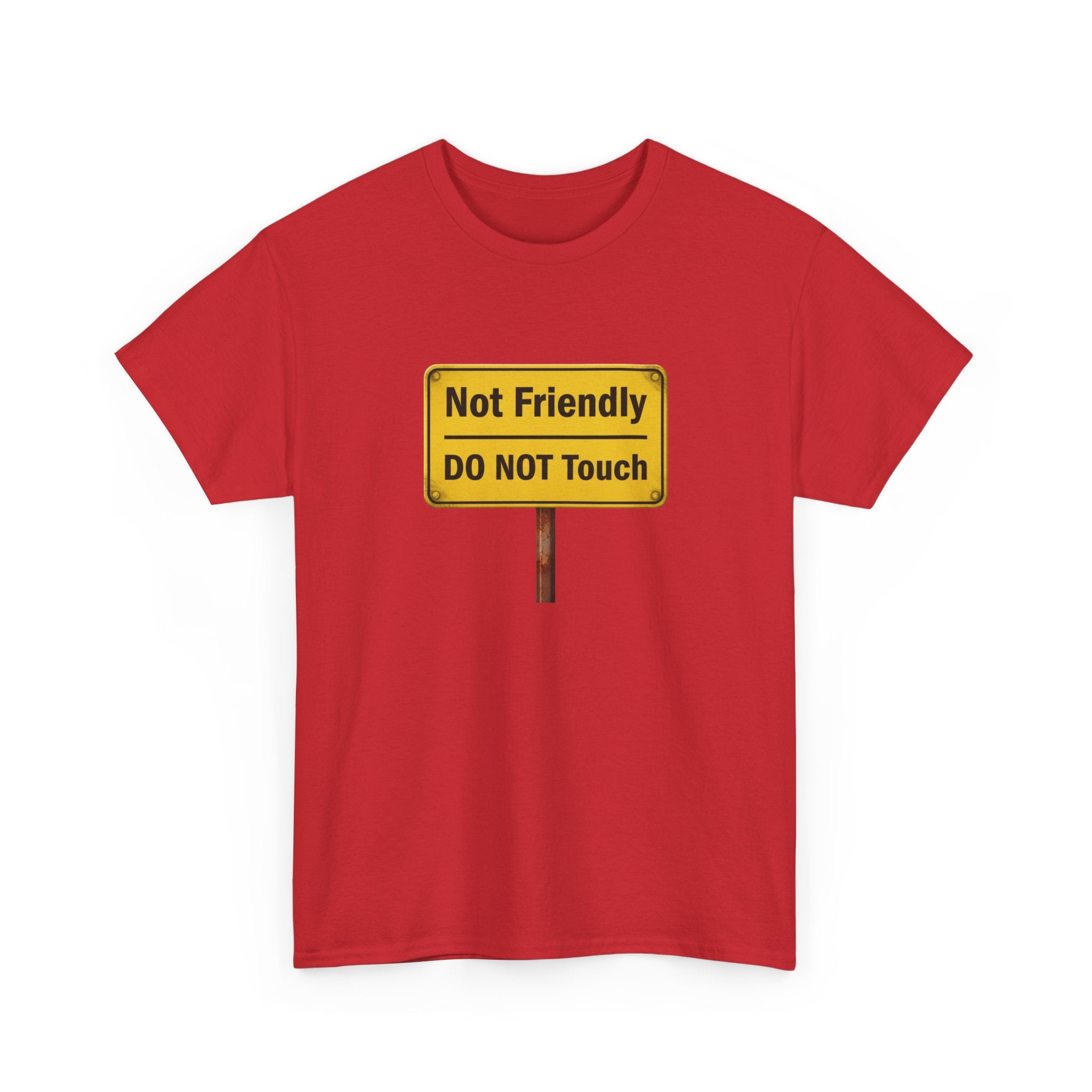 Not Friendly - Heavy Cotton Tee