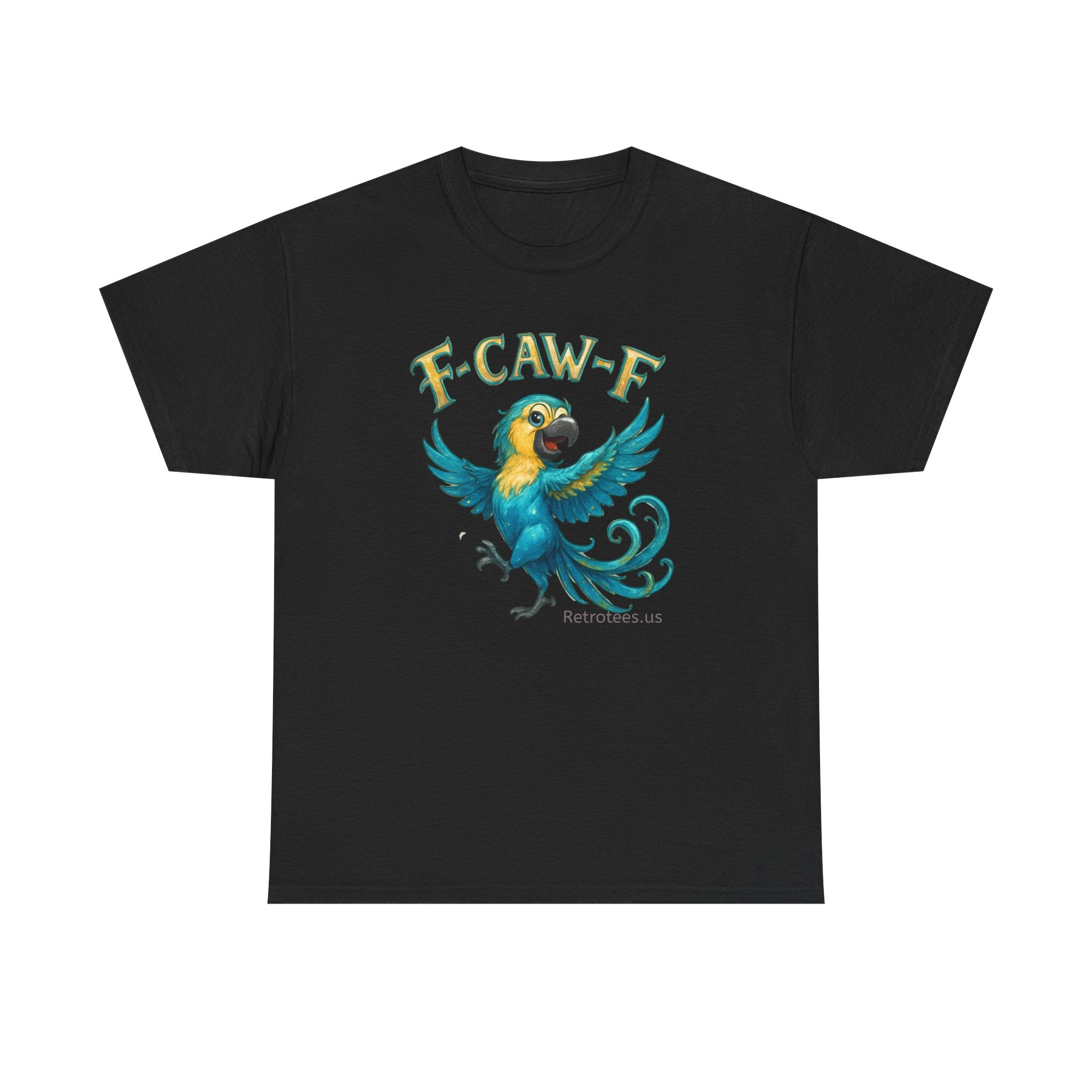 Parrot 'F-CAW-F' Graphic Tee