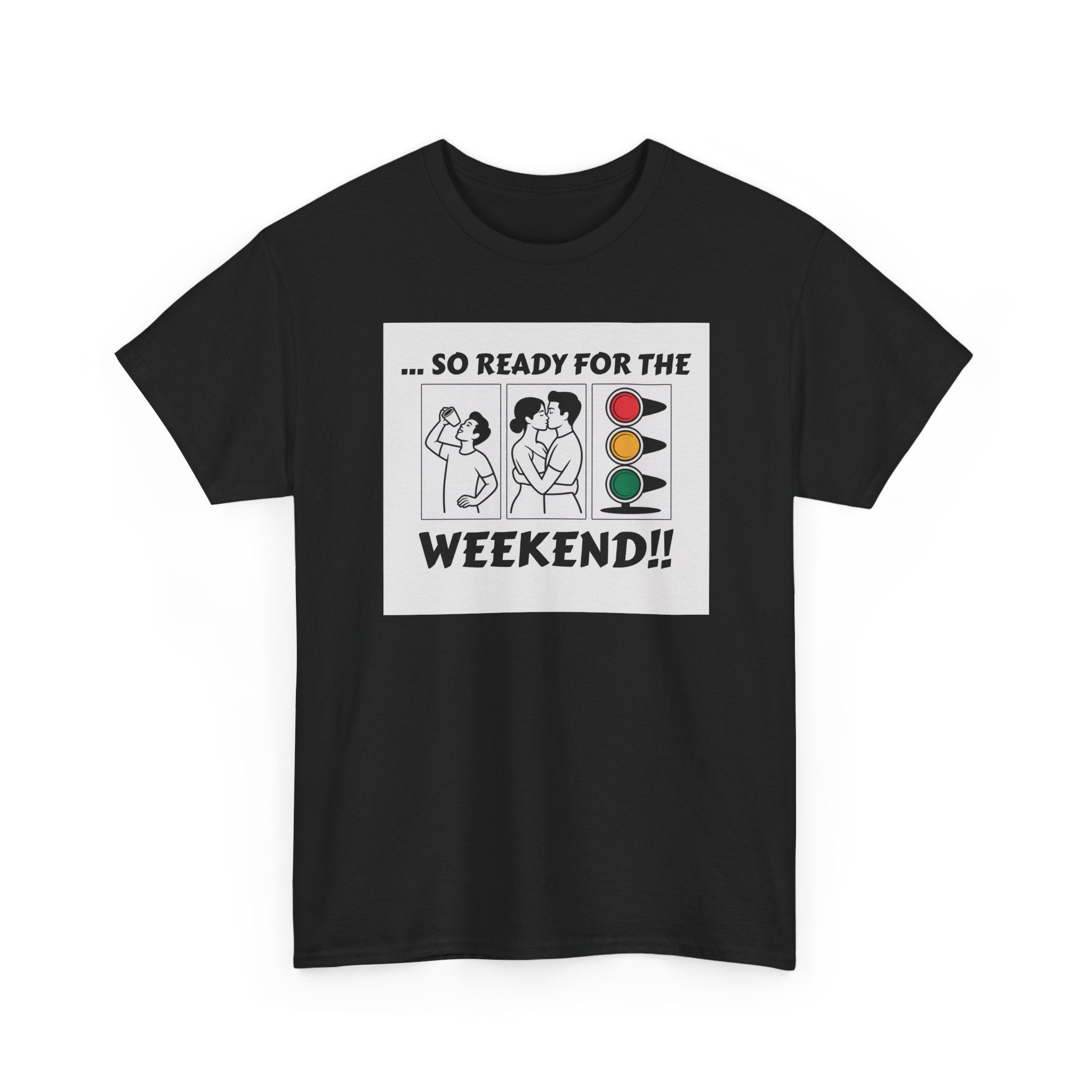 Weekend Vibes Unisex Heavy Cotton Tee
