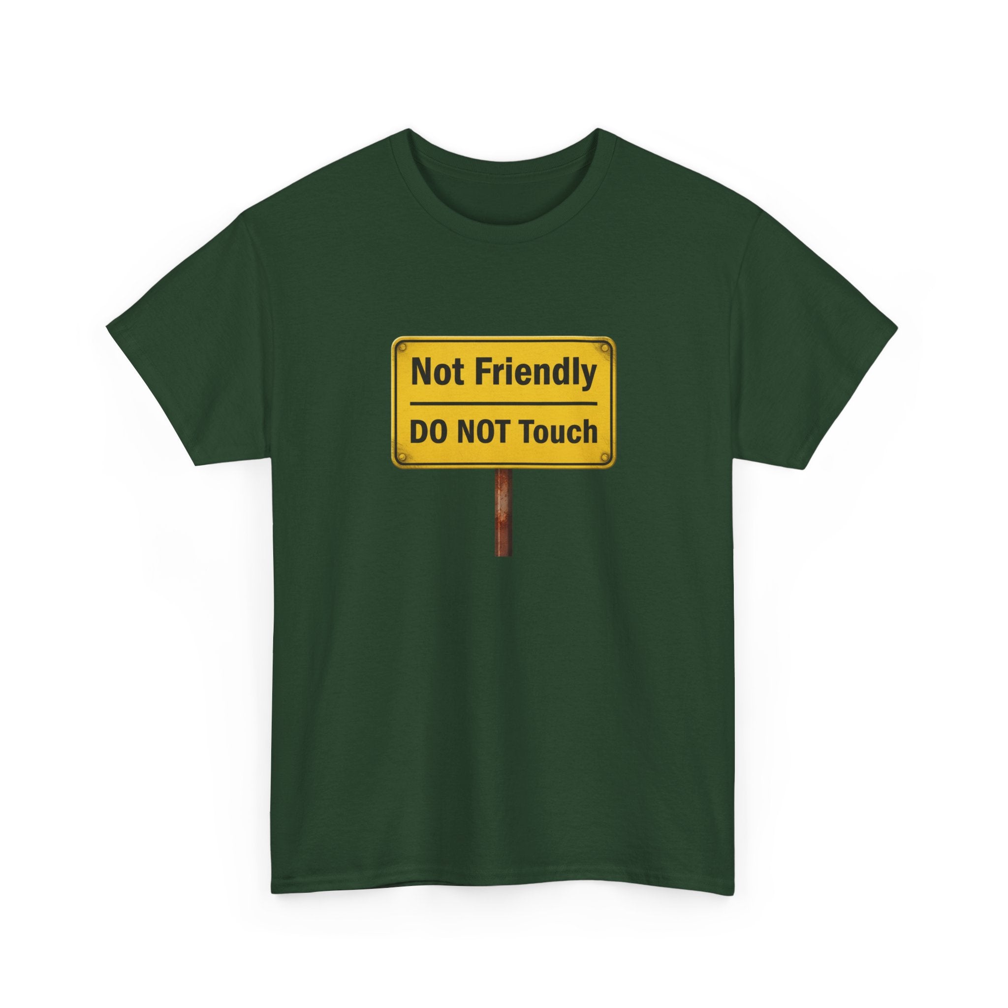 Not Friendly - Heavy Cotton Tee