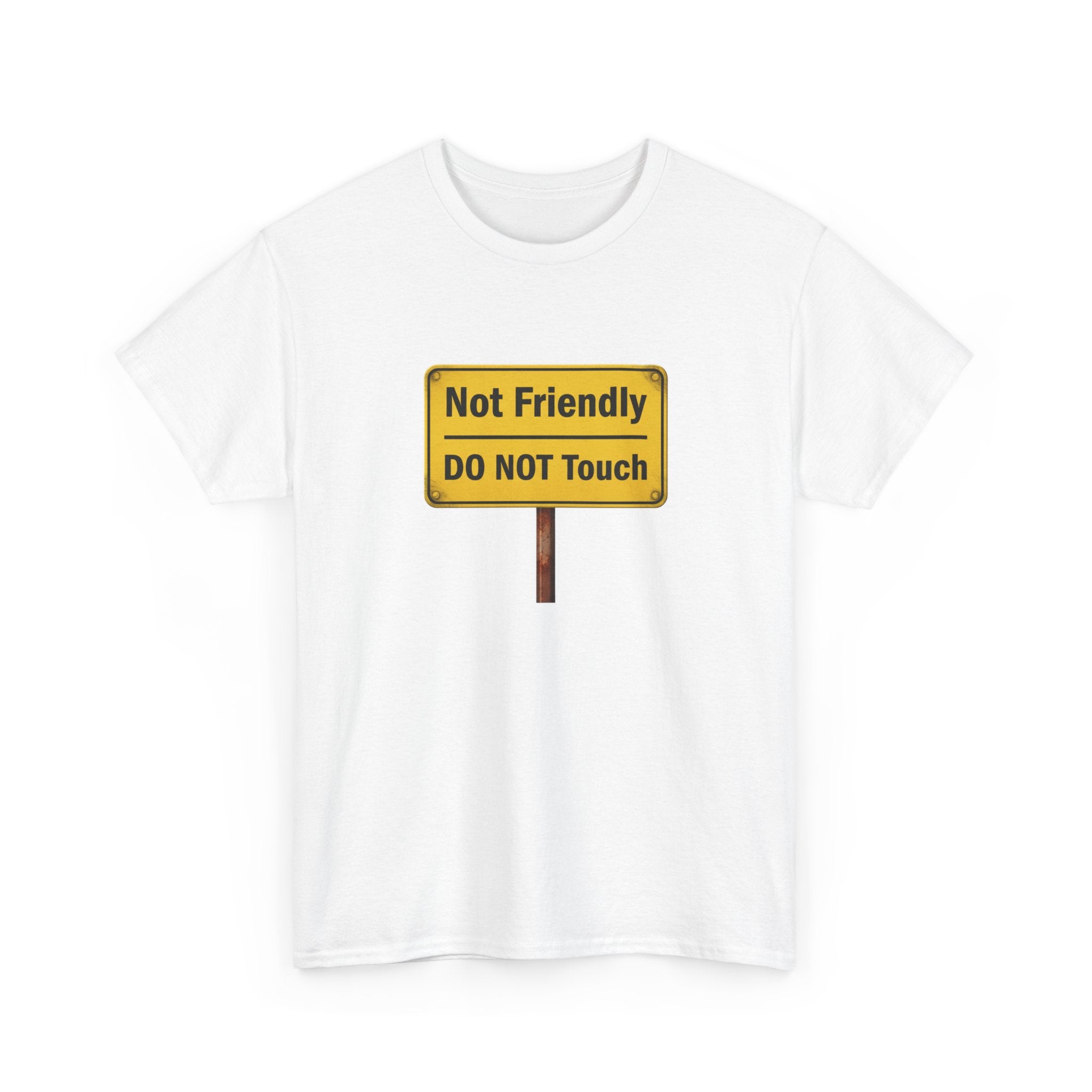 Not Friendly - Heavy Cotton Tee