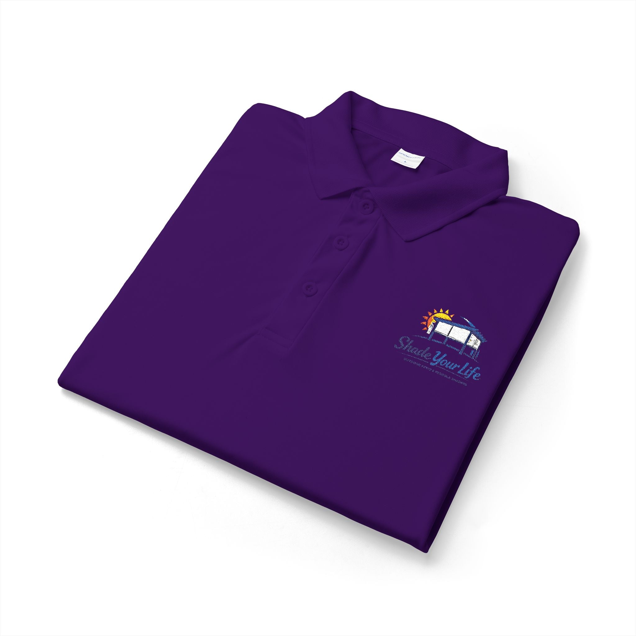 Shade Your Life - 100% Poly Embroidered Polo