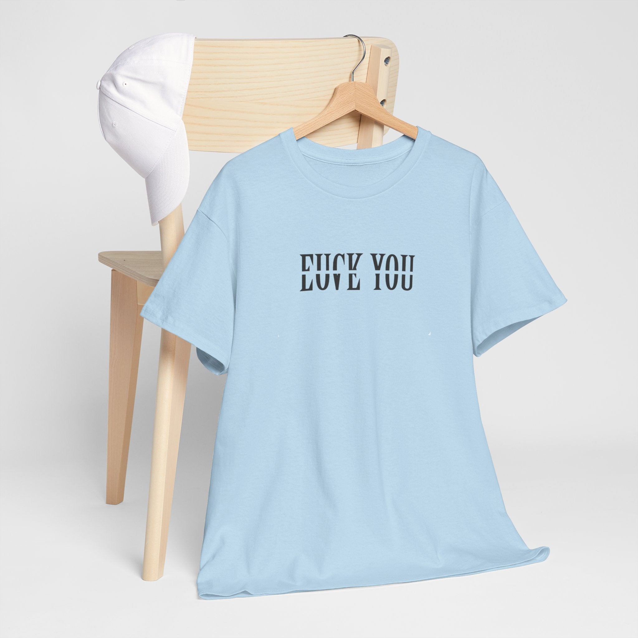 Ambigram "Love You / F*** You"