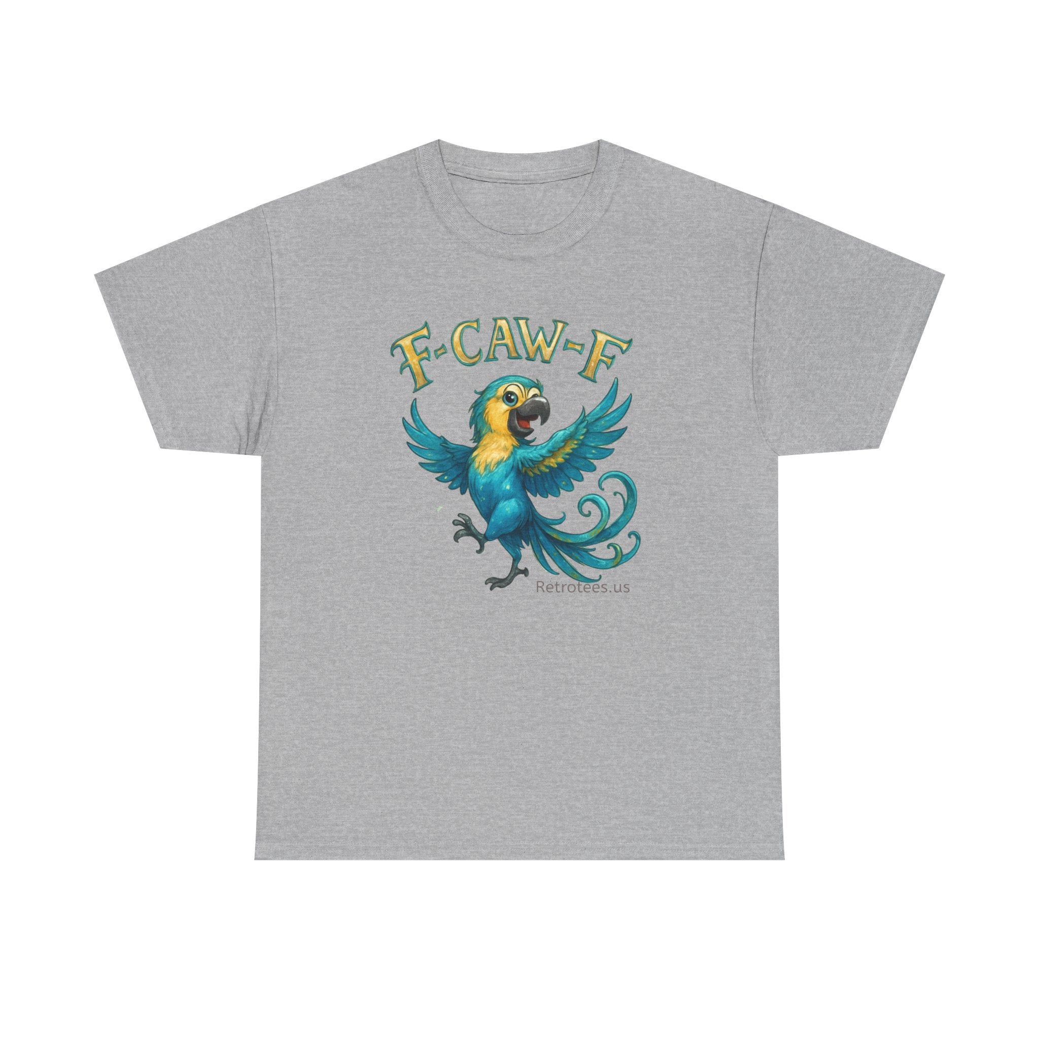 Parrot 'F-CAW-F' Graphic Tee