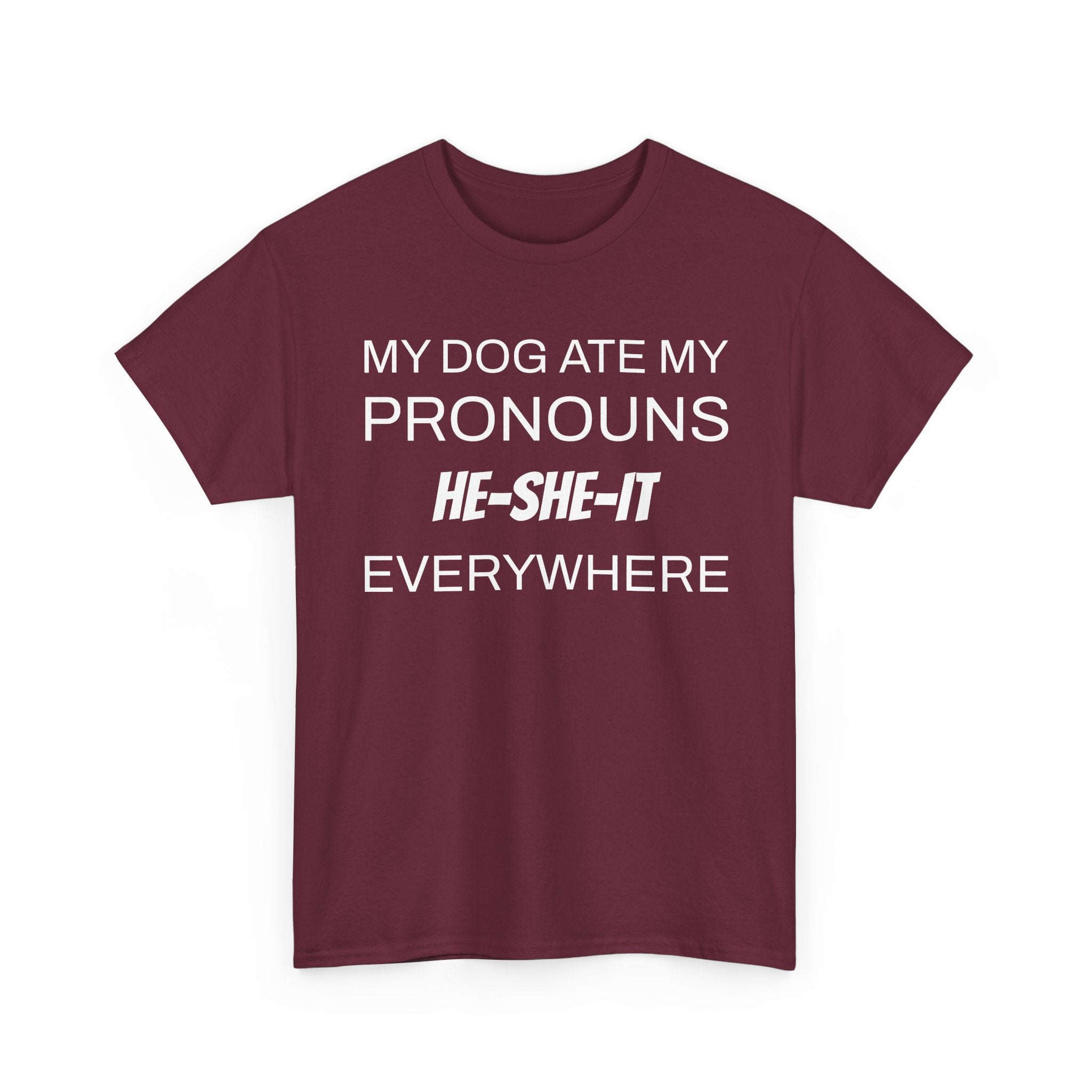 Funny Pronouns T-Shirt, Trendy LGBTQ+ Pride Tee, Casual Wear, Everyday Statement Top