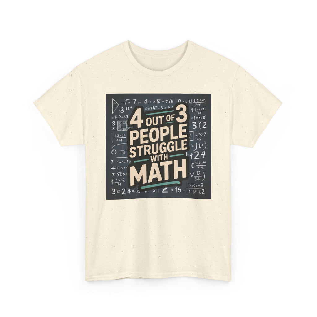 Funny Math T-Shirt, Perfect Gift for Teacher Appreciation, Back to School, Math Enthusiasts, Casual Wear, Humor Tee