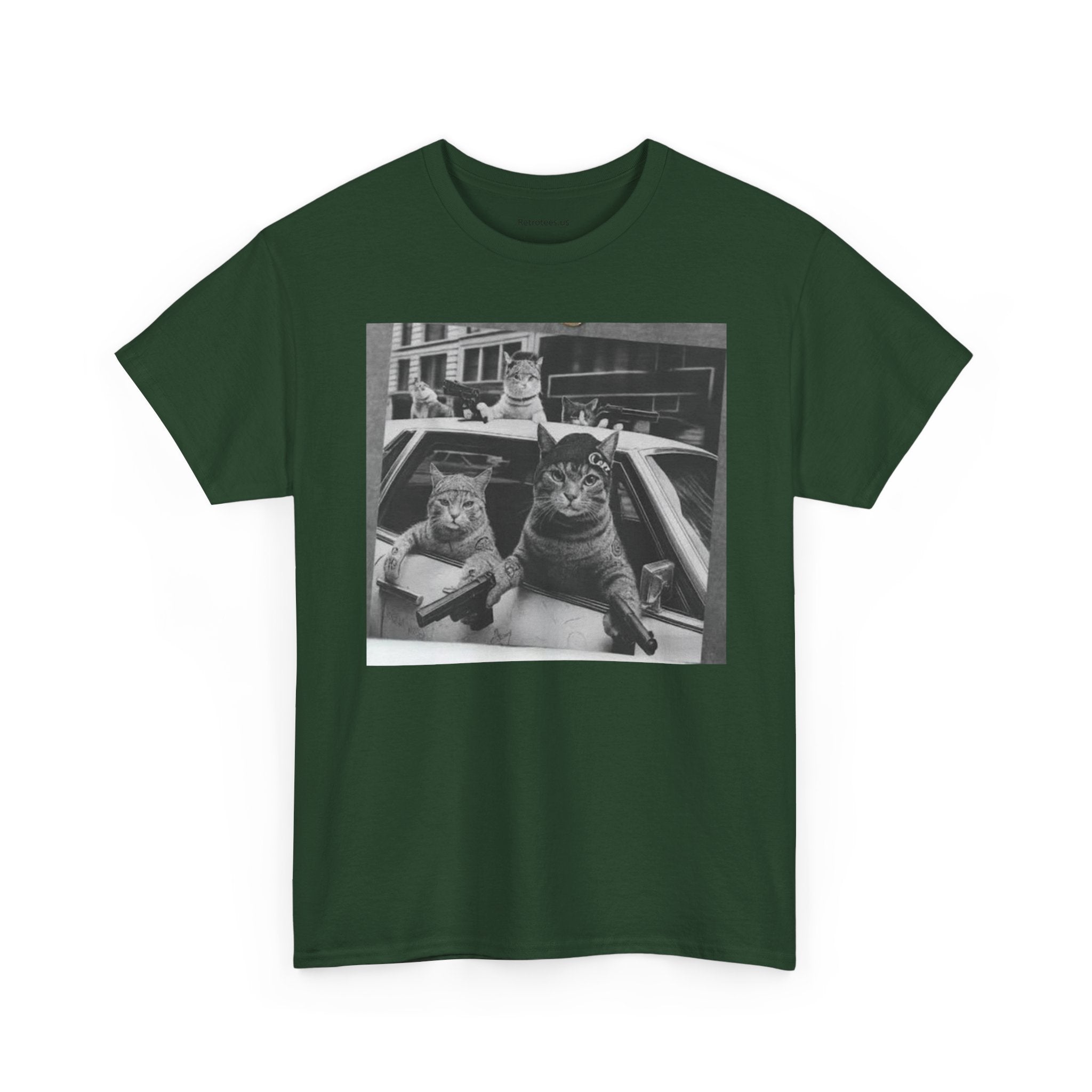 Cat Gang-Heavy Cotton Tee