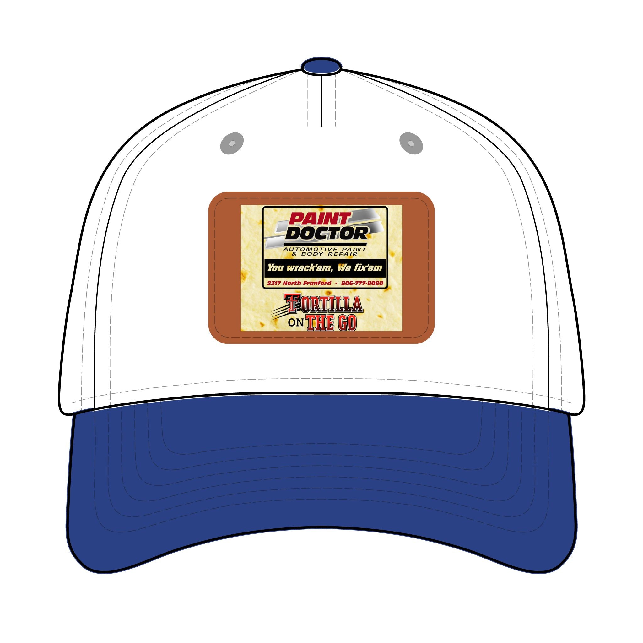 Paint Doctor Leather Patch Baseball Cap