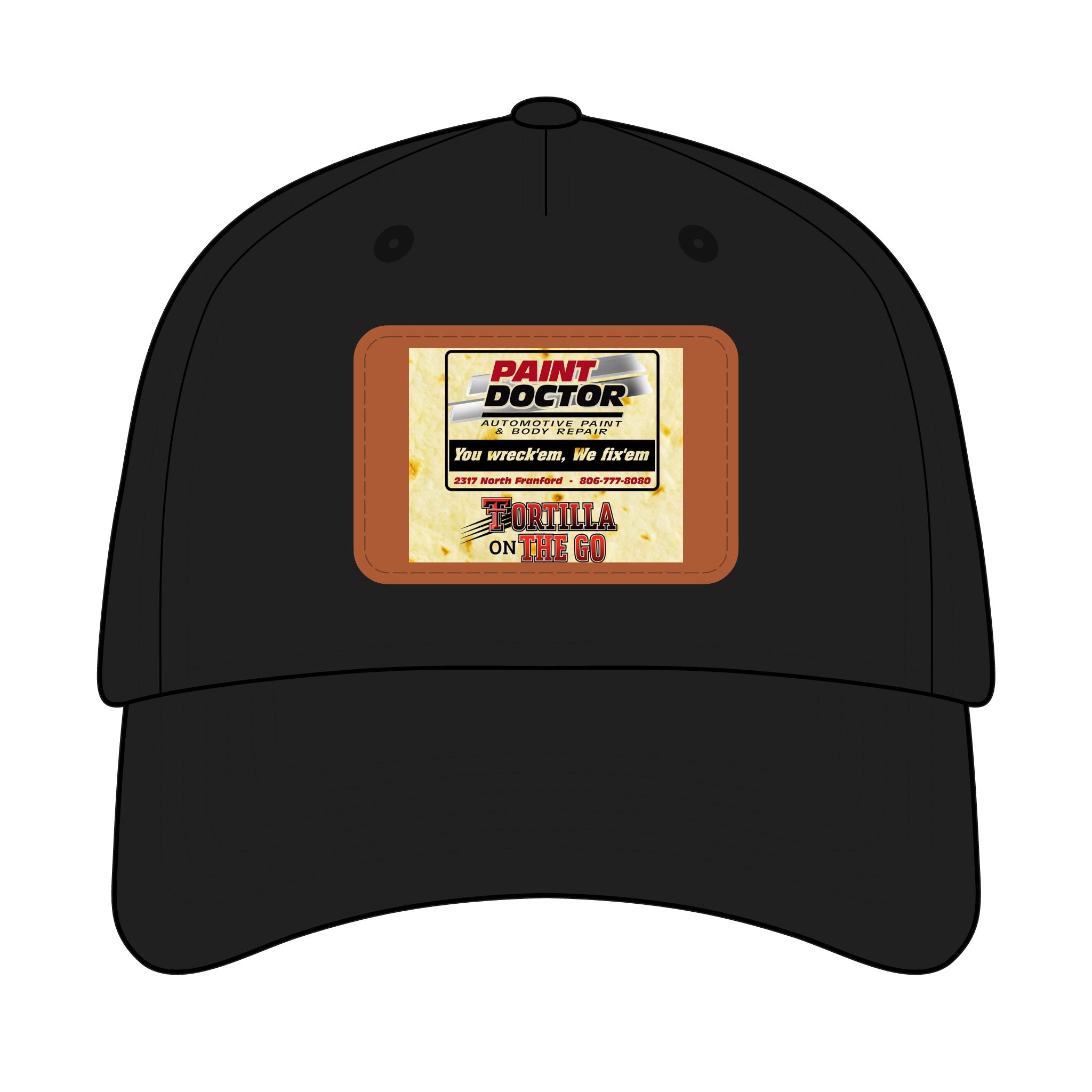 Paint Doctor Leather Patch Baseball Cap