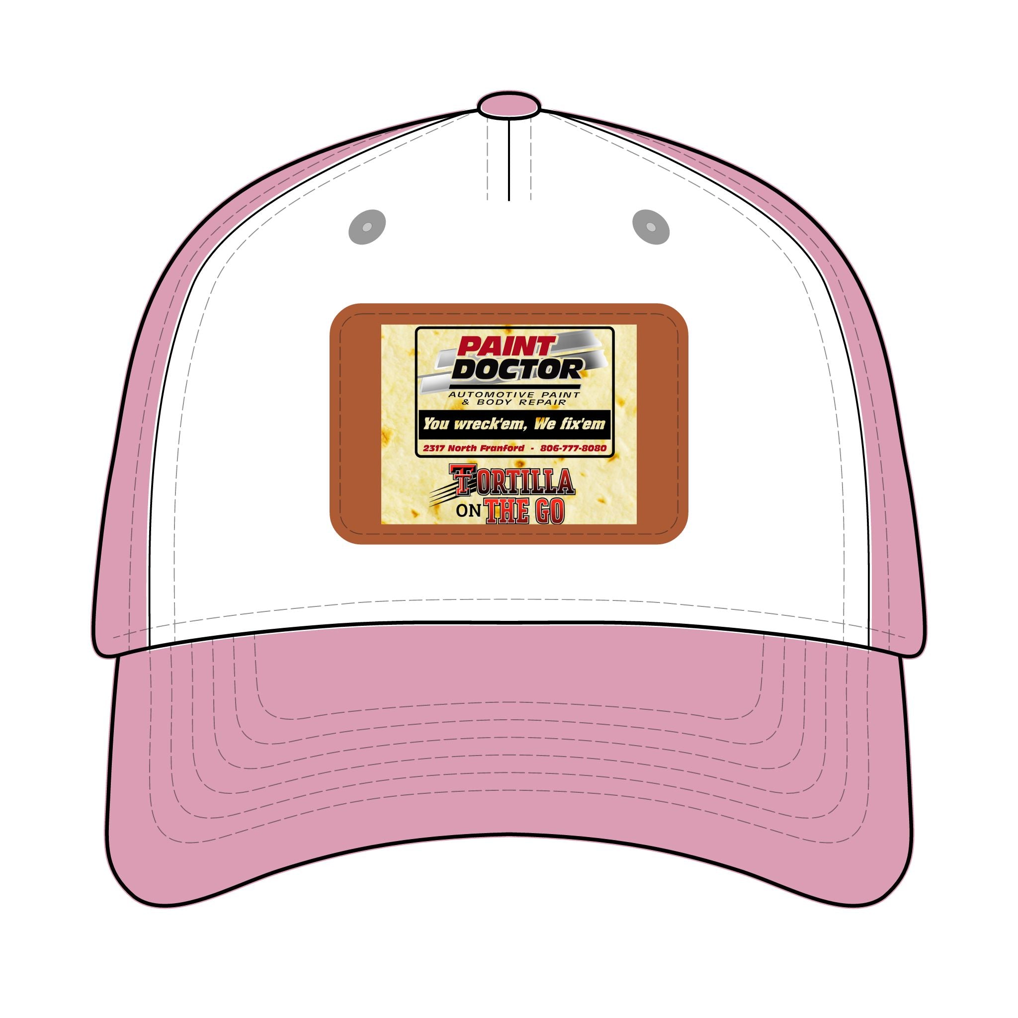 Paint Doctor Leather Patch Baseball Cap