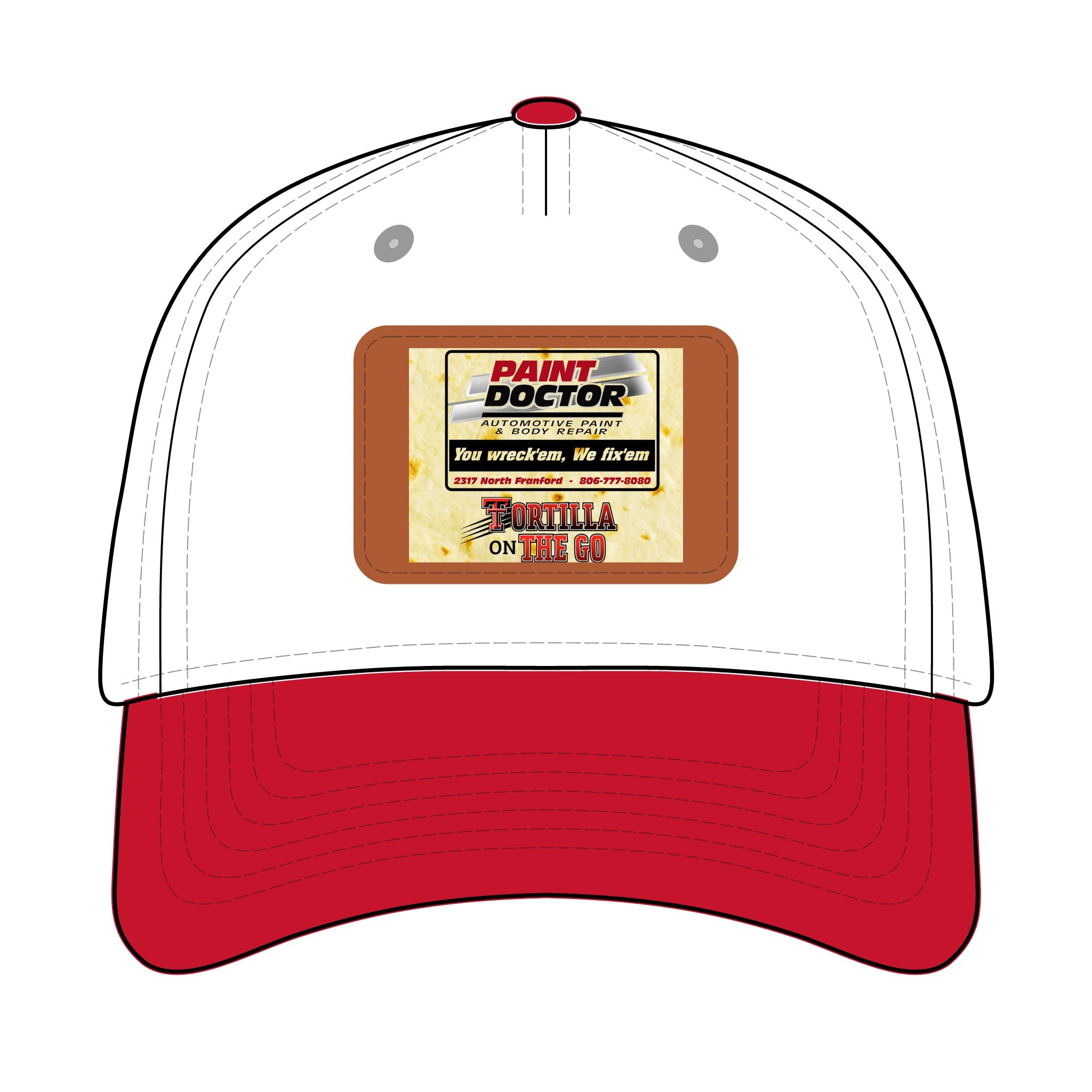 Paint Doctor Leather Patch Baseball Cap