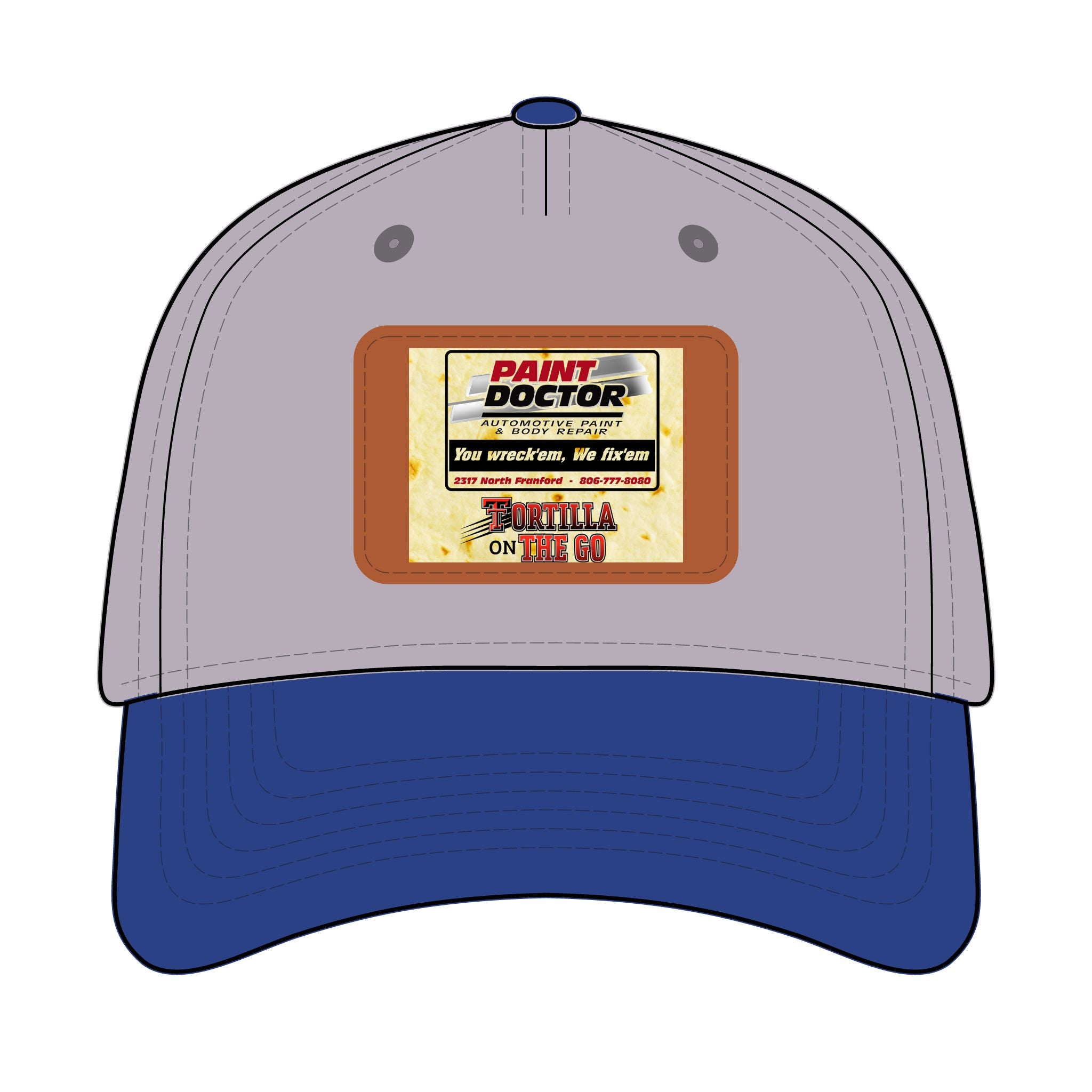 Paint Doctor Leather Patch Baseball Cap