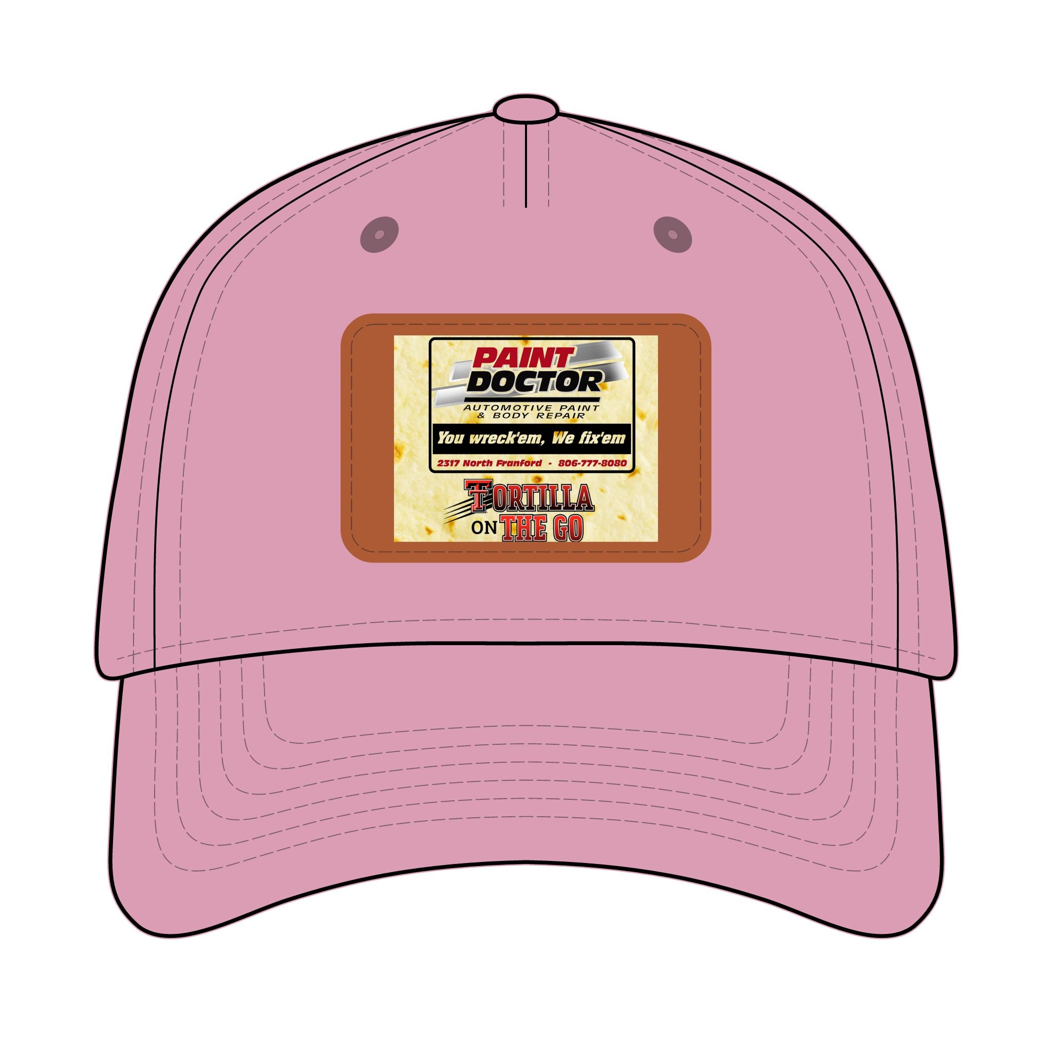 Paint Doctor Leather Patch Baseball Cap