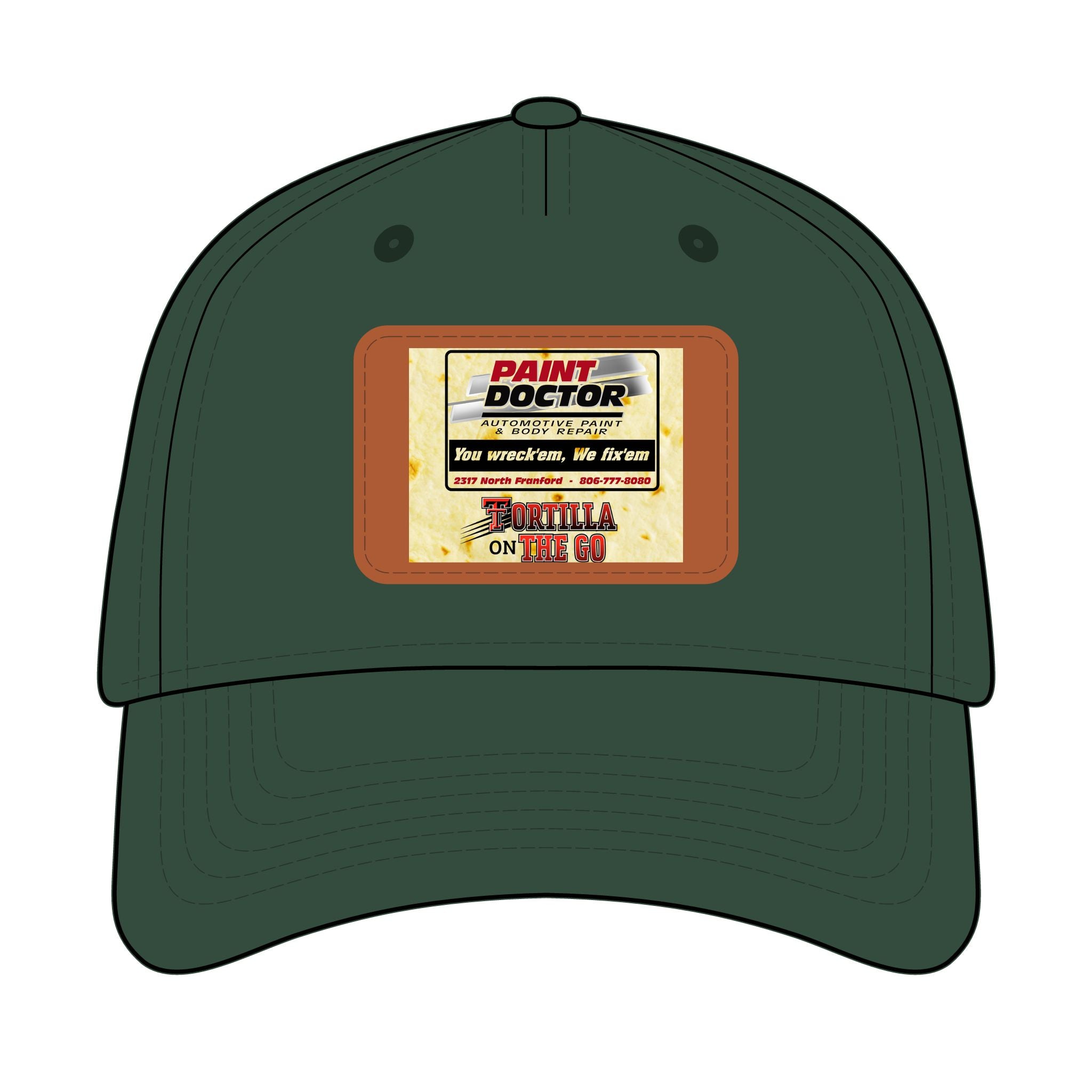 Paint Doctor Leather Patch Baseball Cap