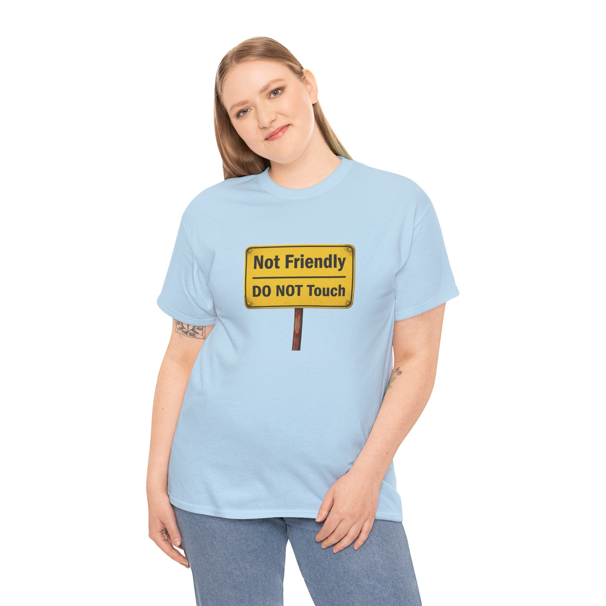 Not Friendly - Heavy Cotton Tee