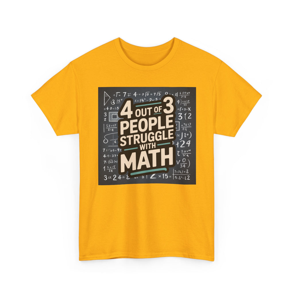 Funny Math T-Shirt, Perfect Gift for Teacher Appreciation, Back to School, Math Enthusiasts, Casual Wear, Humor Tee