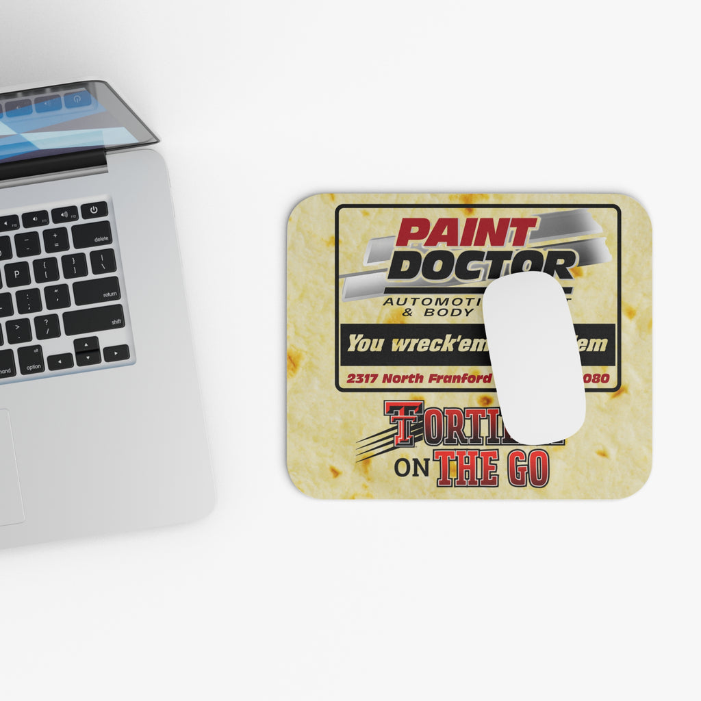 Mouse Pad - 'Paint Doctor: You wreck'em, We fix'em'