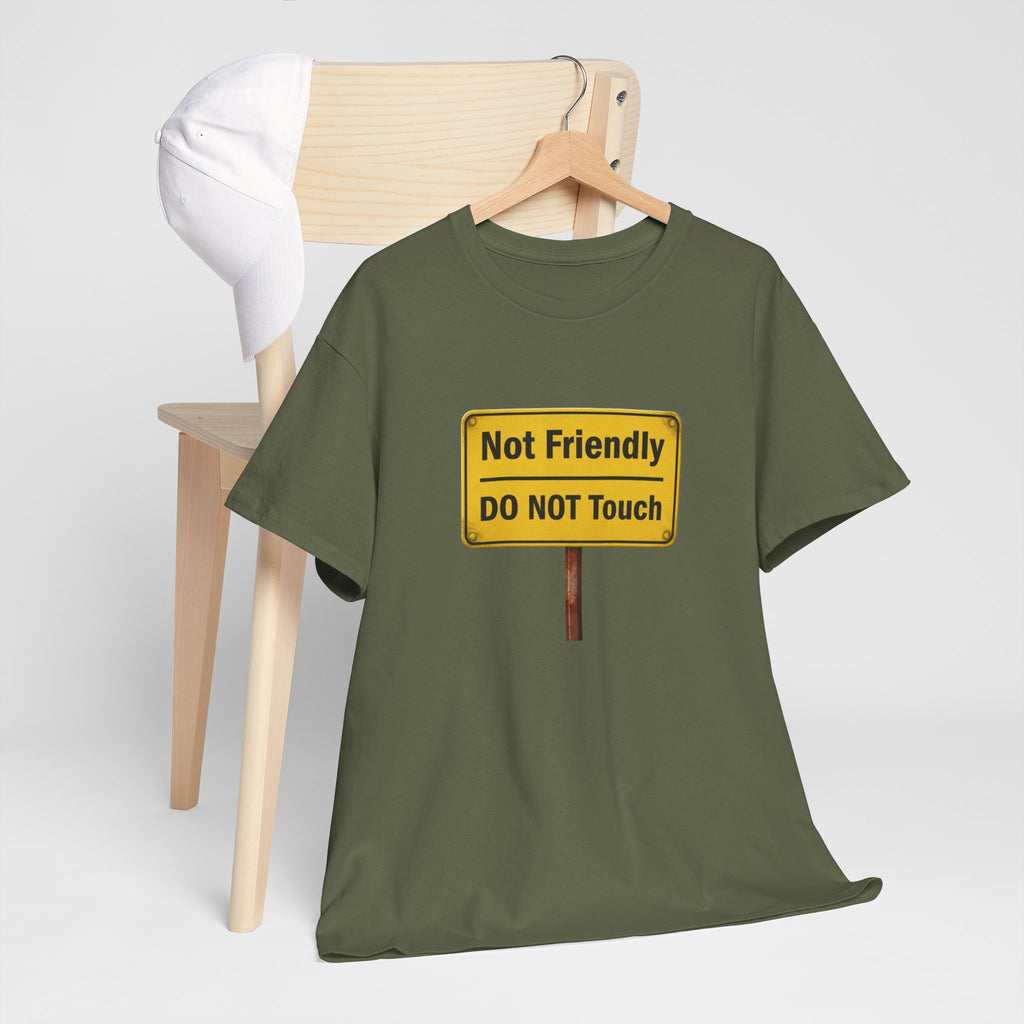 Not Friendly - Heavy Cotton Tee
