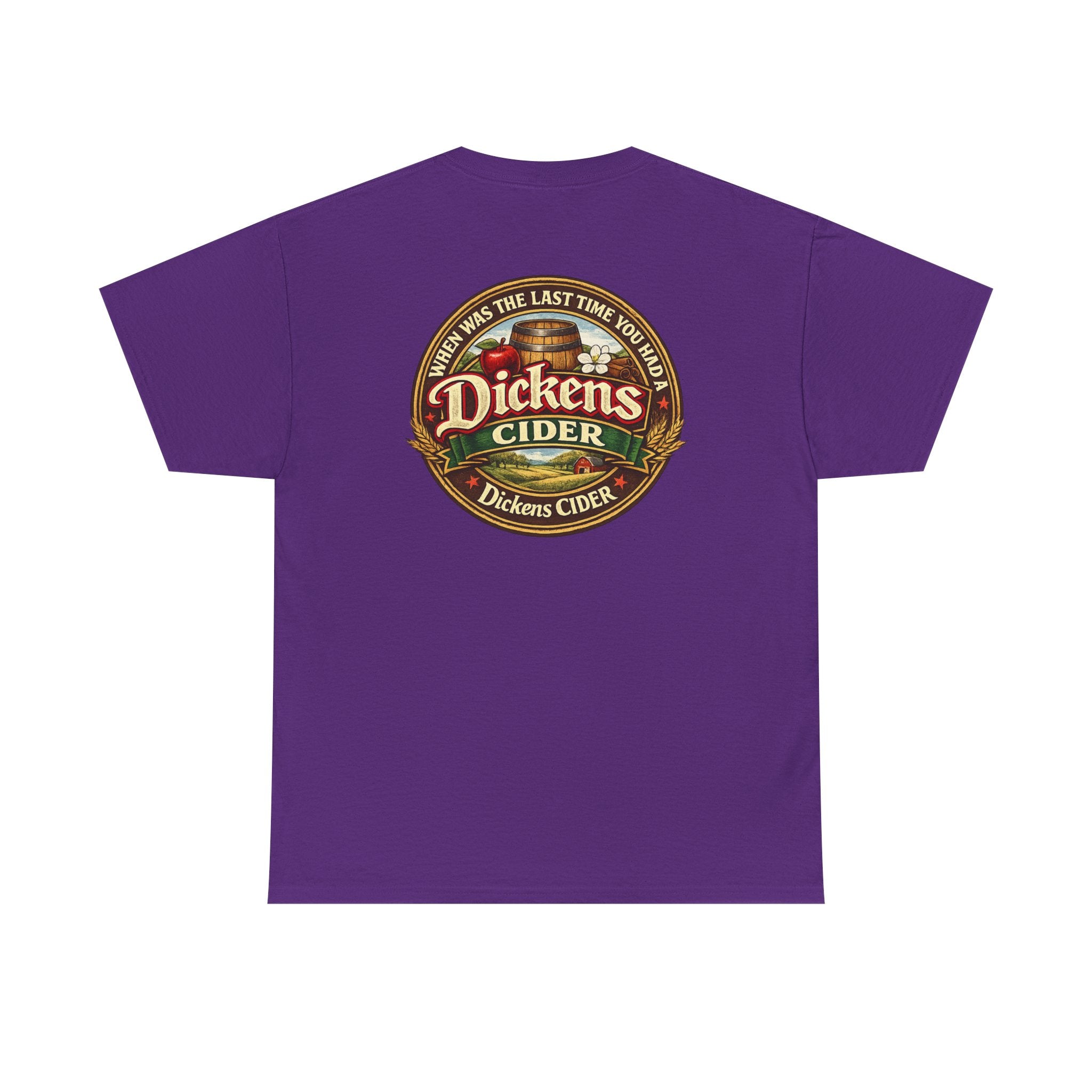 Dickens Cider - When...  Heavy Cotton tee