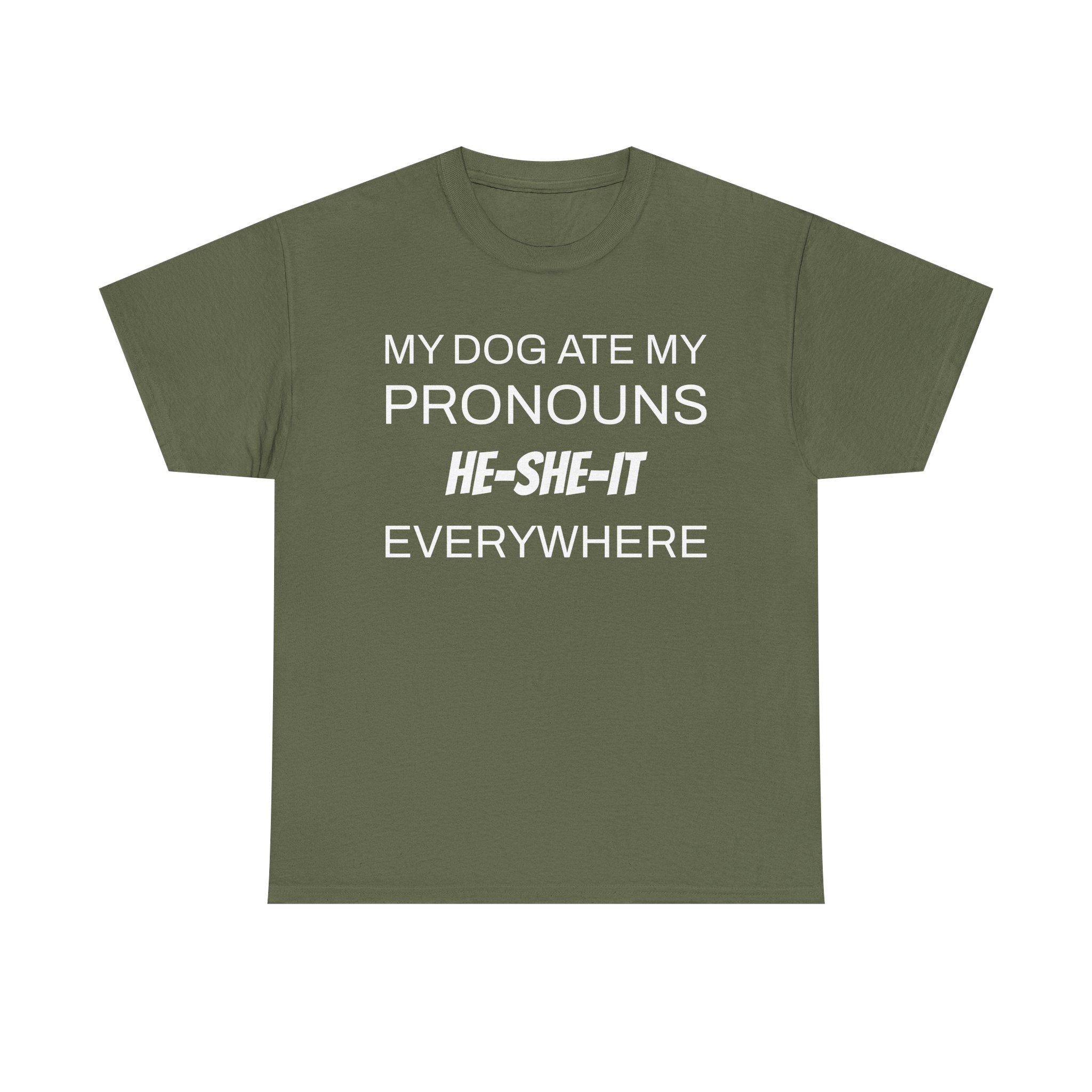 Funny Pronouns T-Shirt, Trendy LGBTQ+ Pride Tee, Casual Wear, Everyday Statement Top