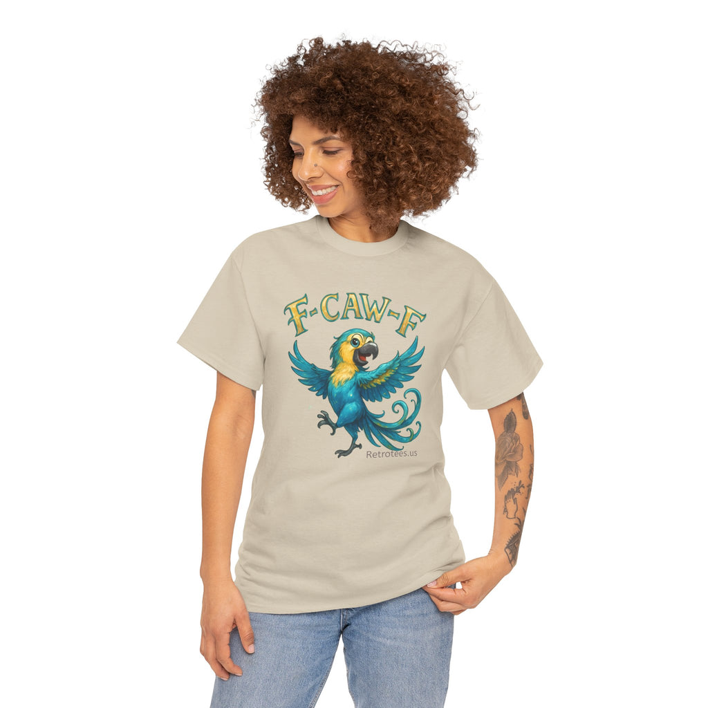 Parrot 'F-CAW-F' Graphic Tee