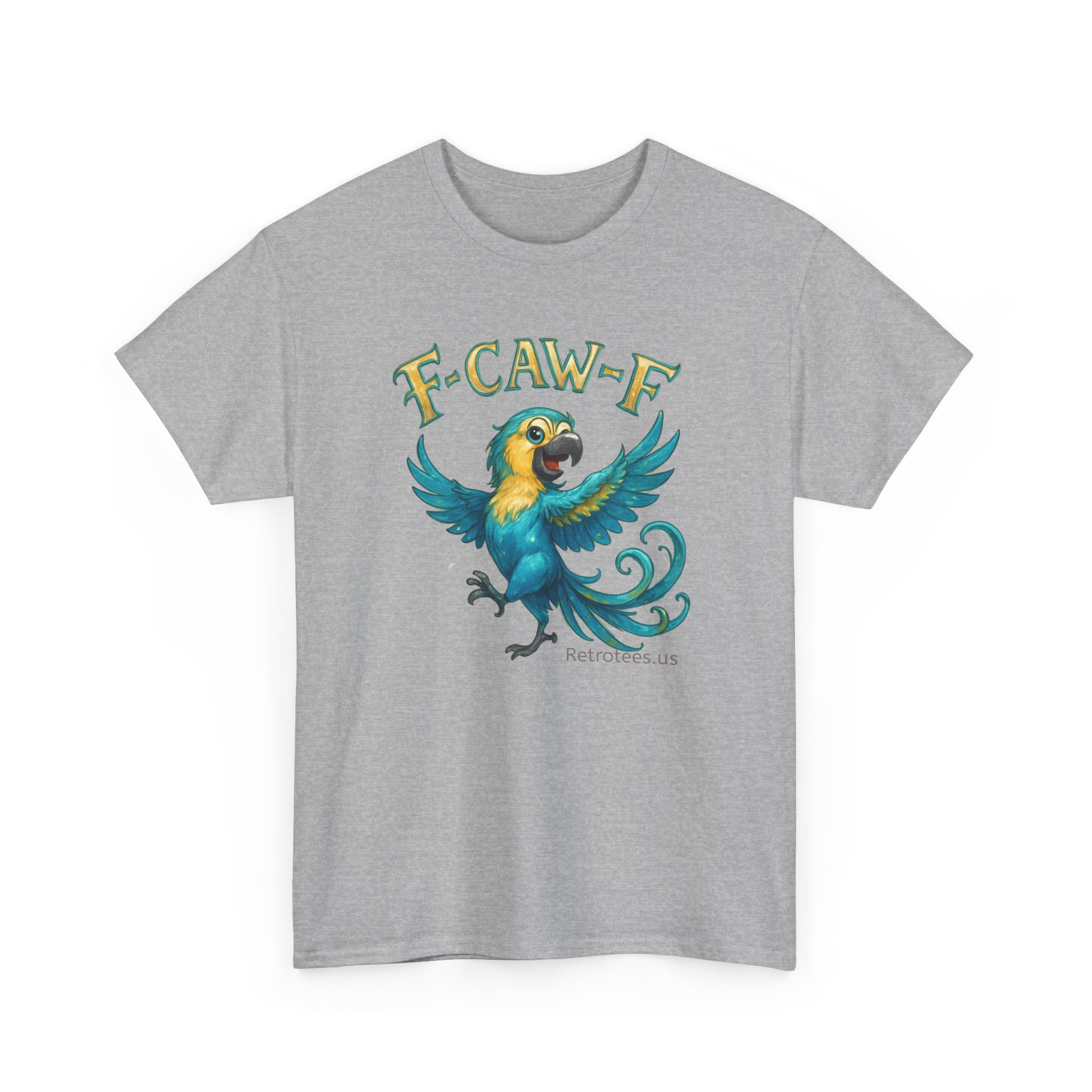 Parrot 'F-CAW-F' Graphic Tee