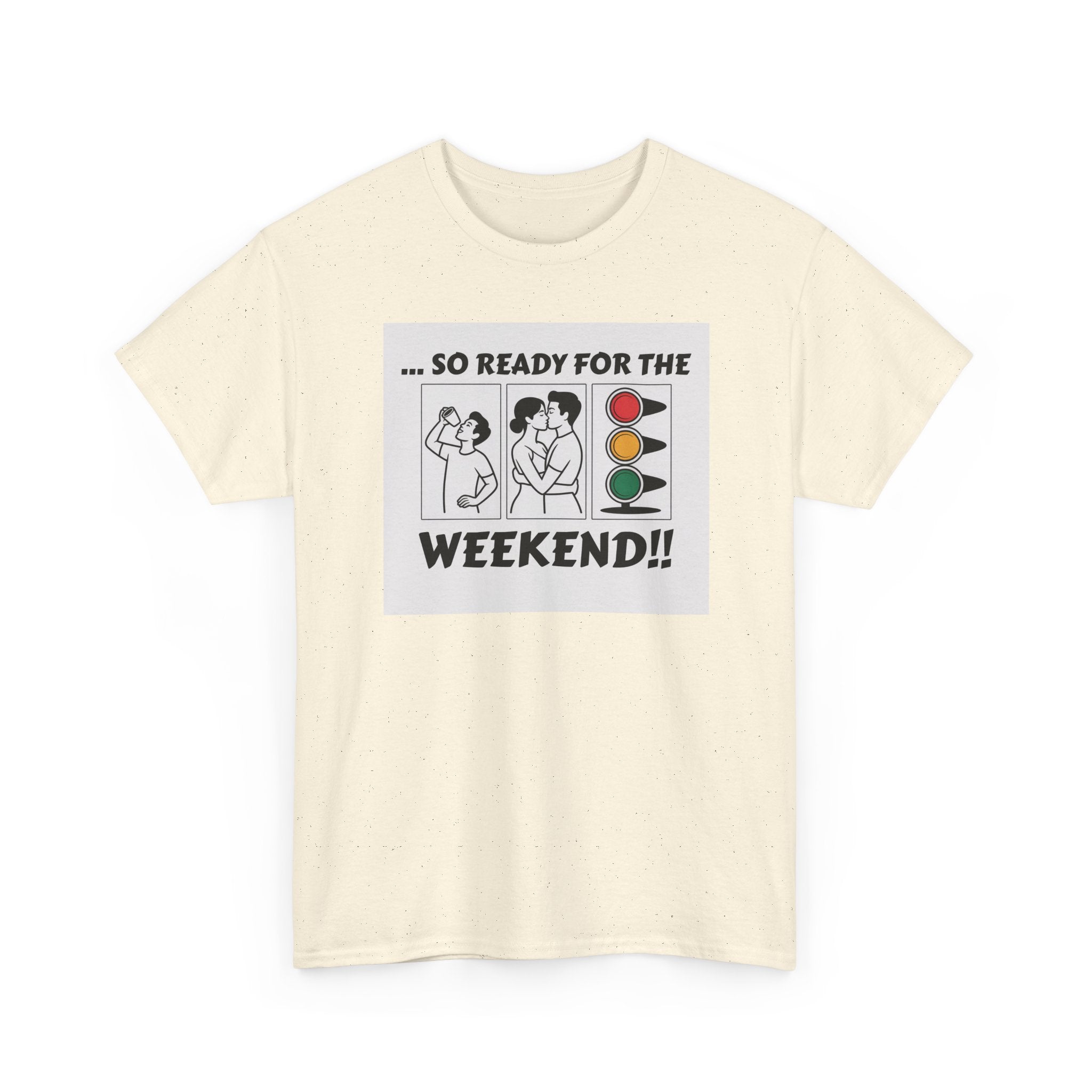 Weekend Vibes Unisex Heavy Cotton Tee