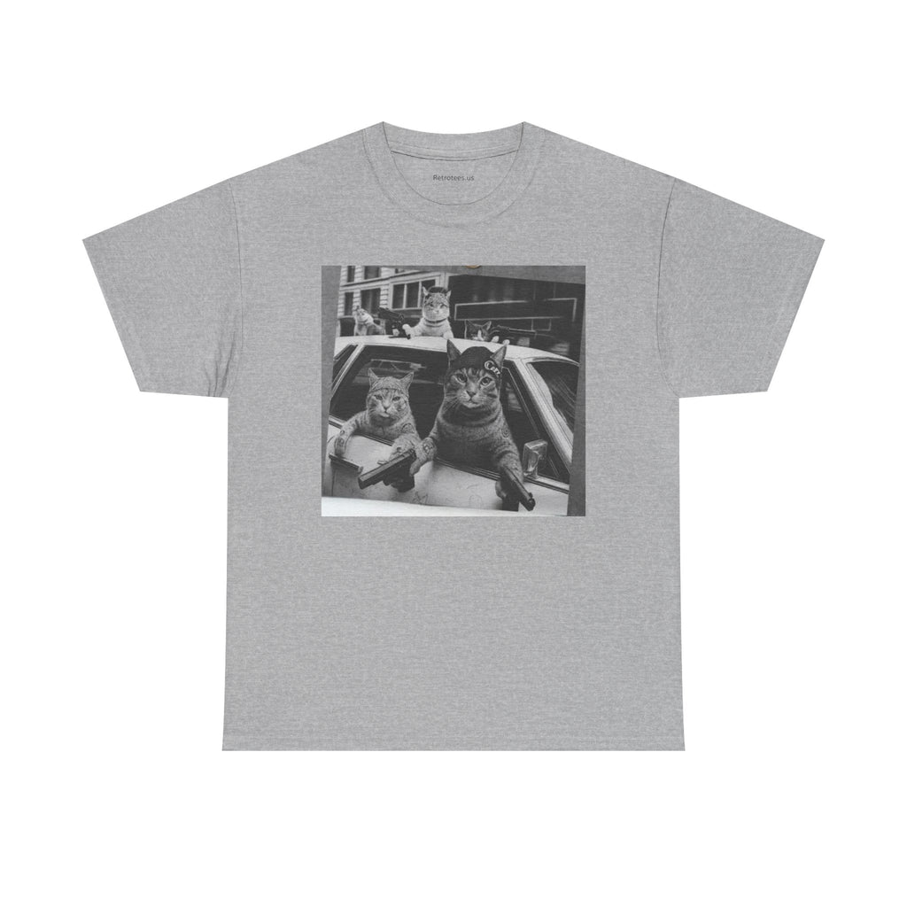Cat Gang-Heavy Cotton Tee