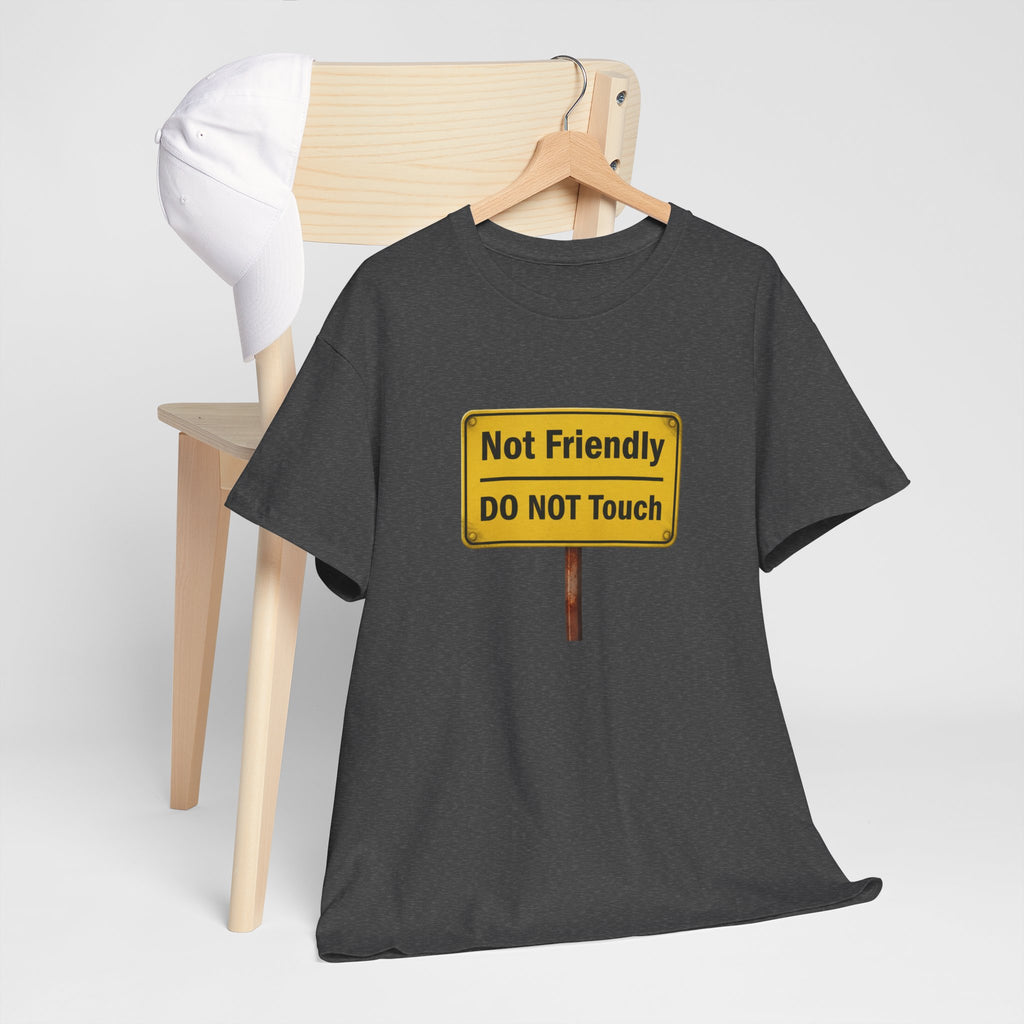 Not Friendly - Heavy Cotton Tee