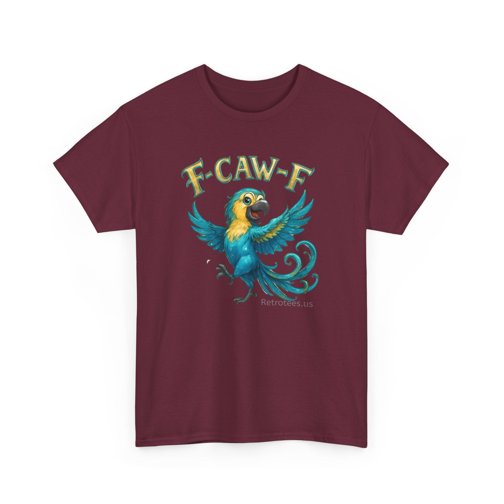 Parrot 'F-CAW-F' Graphic Tee