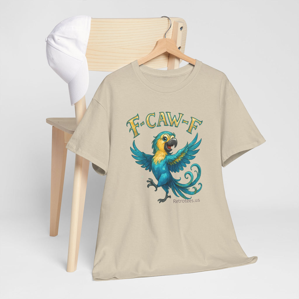 Parrot 'F-CAW-F' Graphic Tee