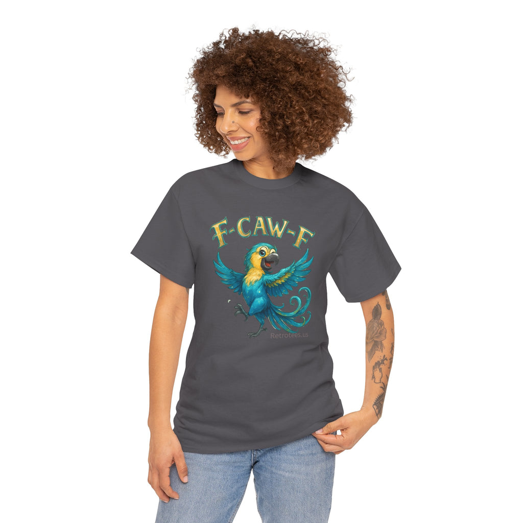 Parrot 'F-CAW-F' Graphic Tee