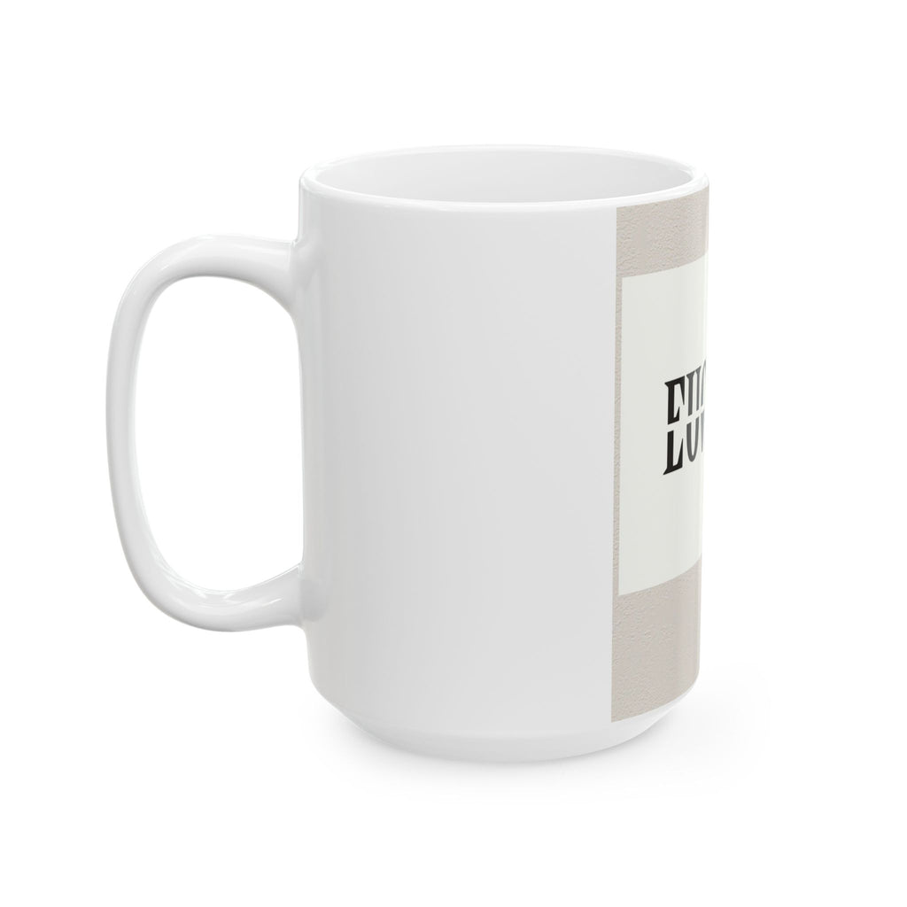 Ceramic Mug — 'Love You'