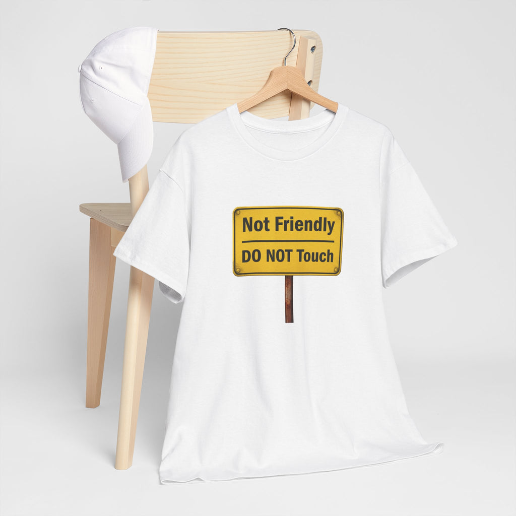 Not Friendly - Heavy Cotton Tee