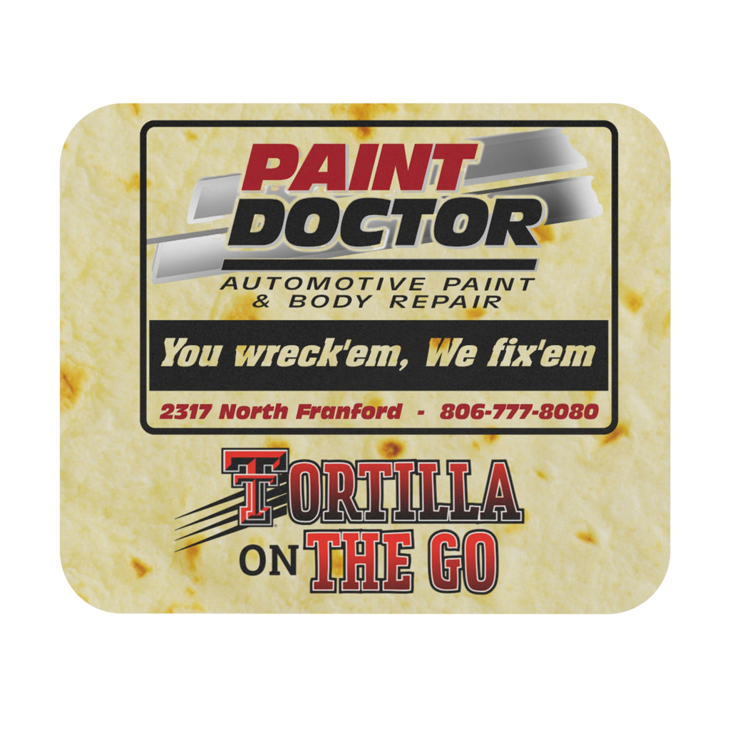 Mouse Pad - 'Paint Doctor: You wreck'em, We fix'em'