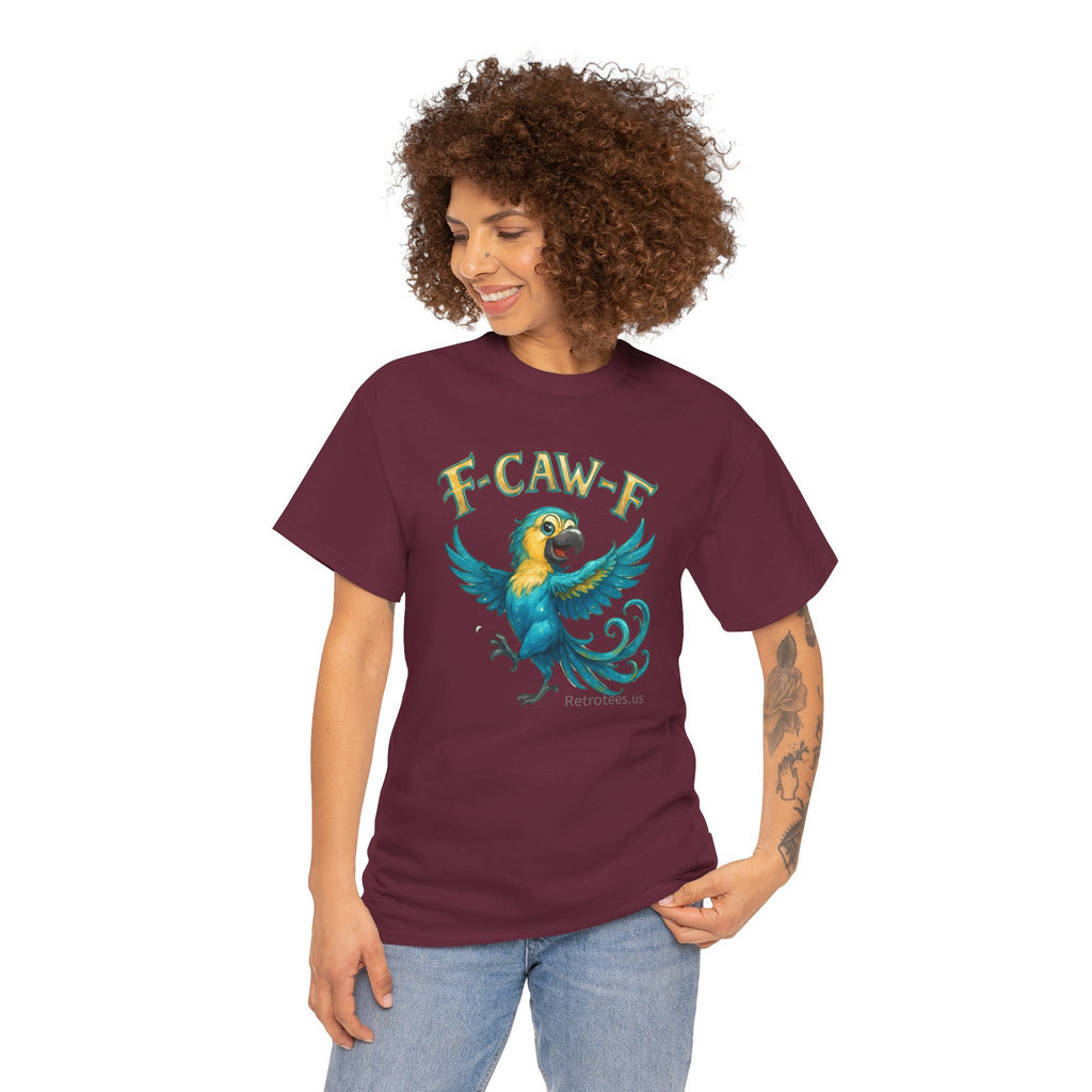 Parrot 'F-CAW-F' Graphic Tee
