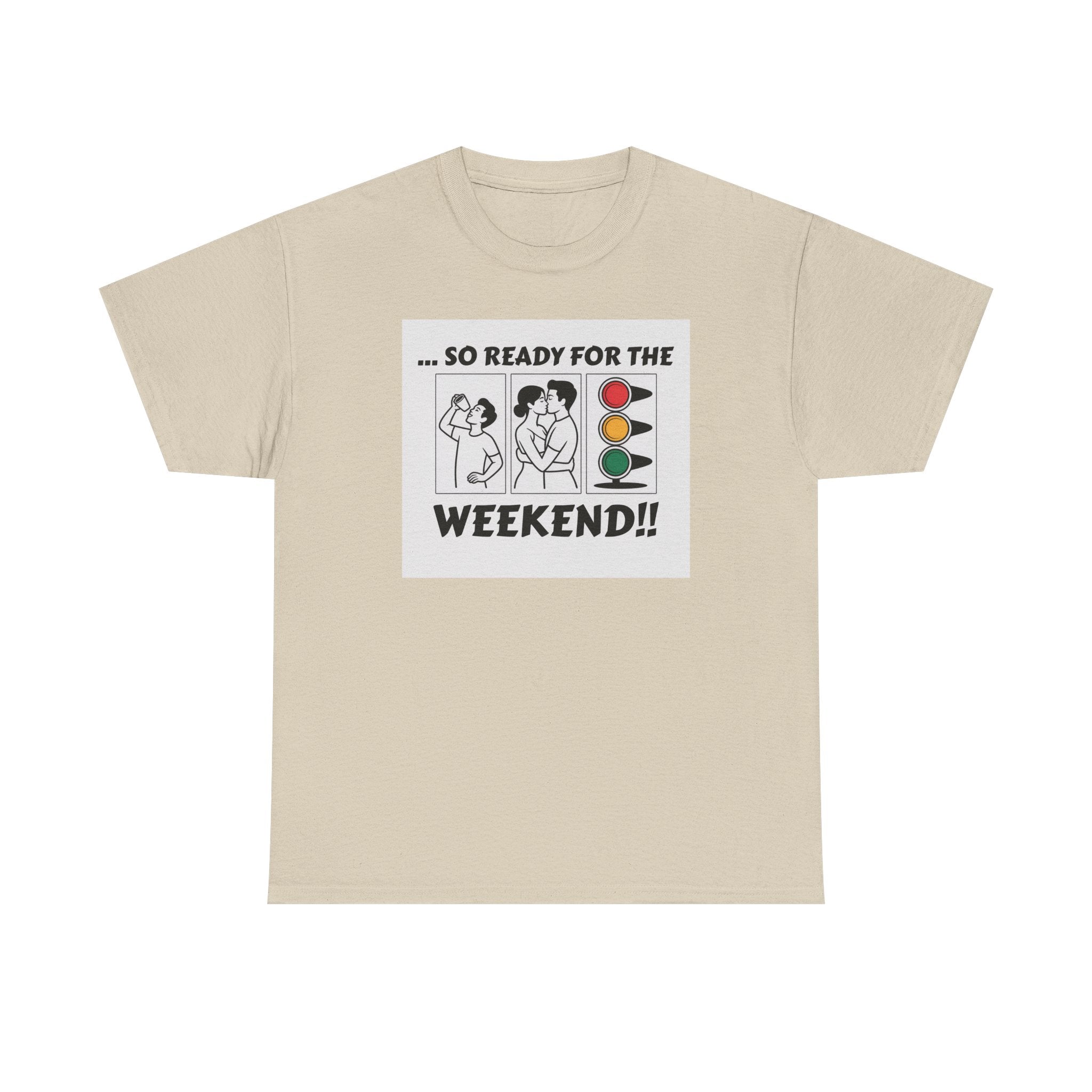 Weekend Vibes Unisex Heavy Cotton Tee