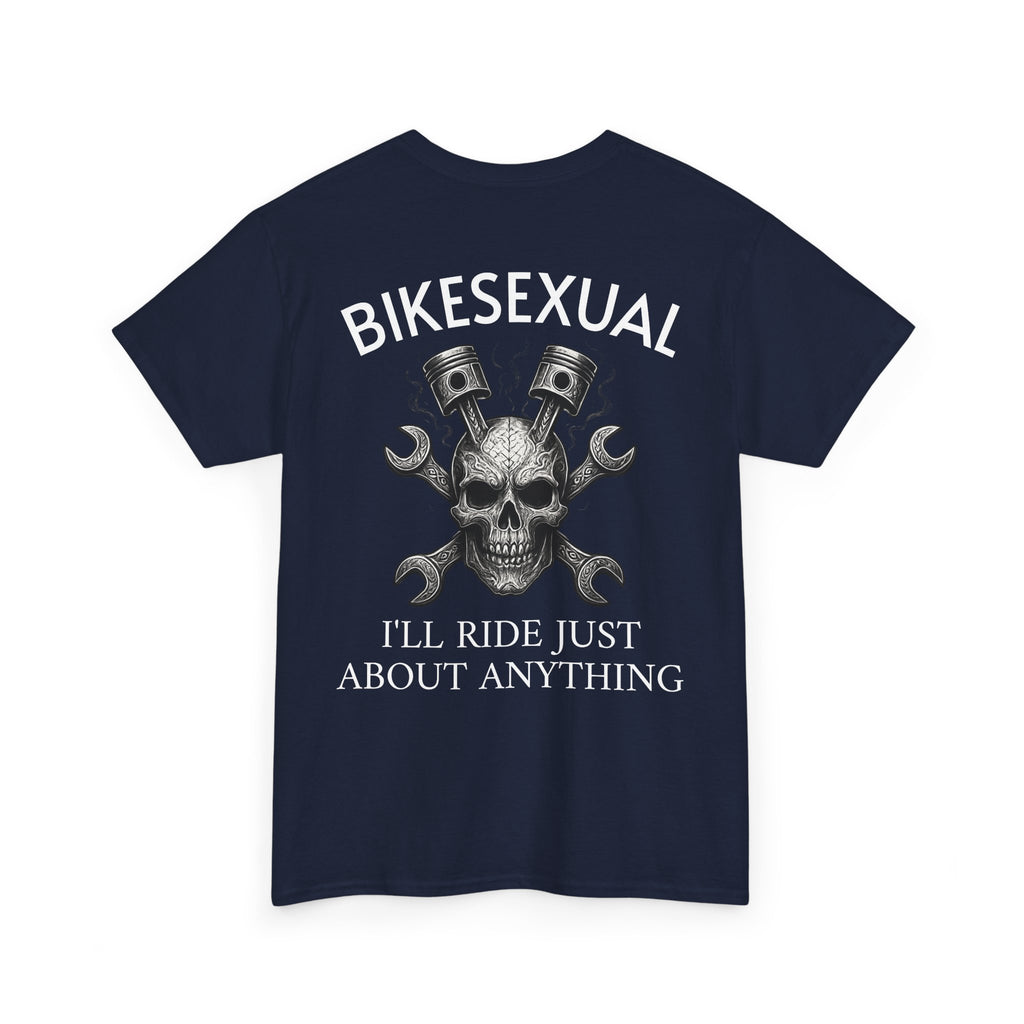 Bikesexual Skull Tee