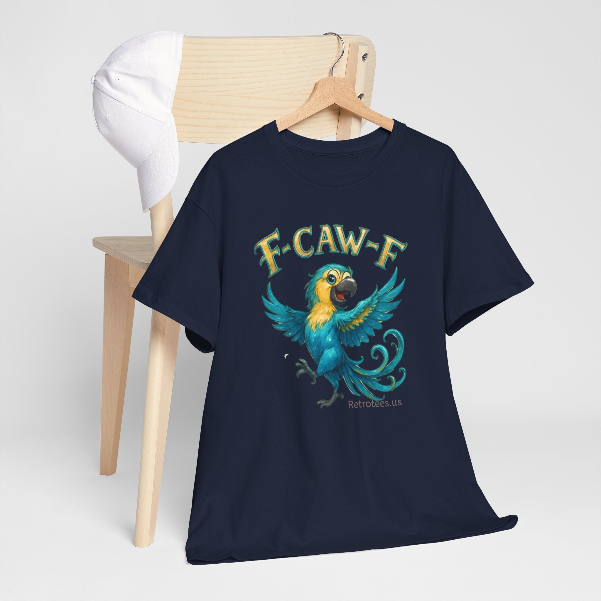 Parrot 'F-CAW-F' Graphic Tee