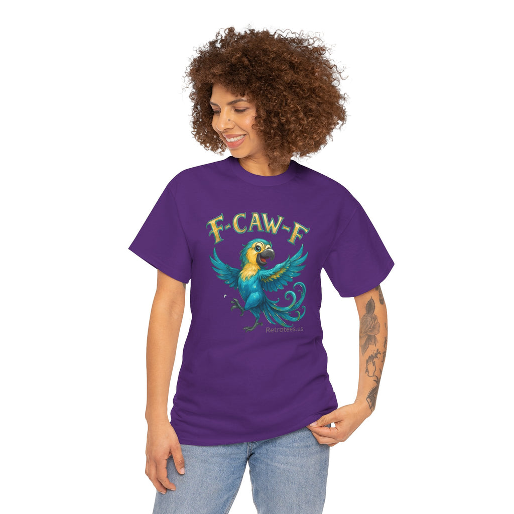 Parrot 'F-CAW-F' Graphic Tee