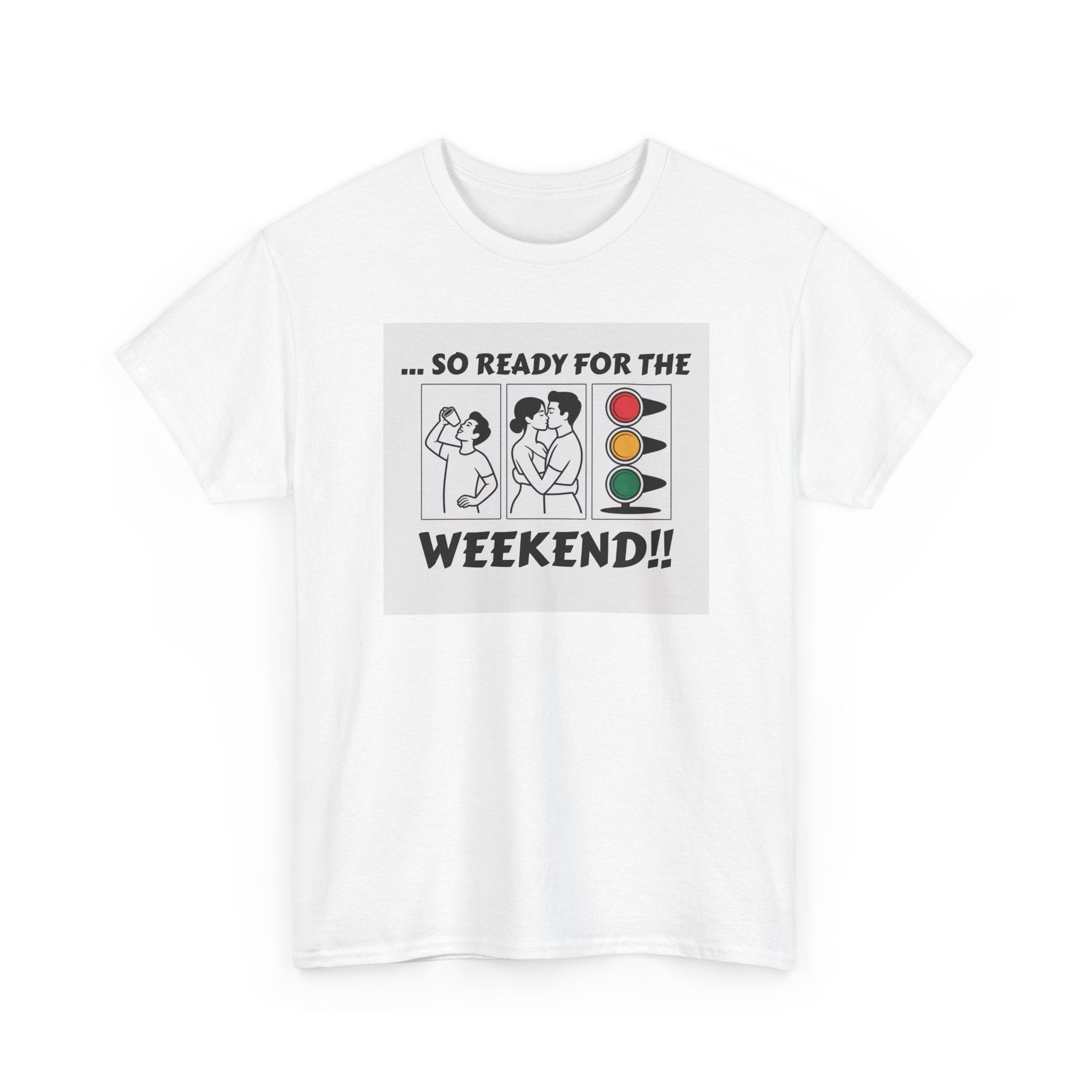 Weekend Vibes Unisex Heavy Cotton Tee